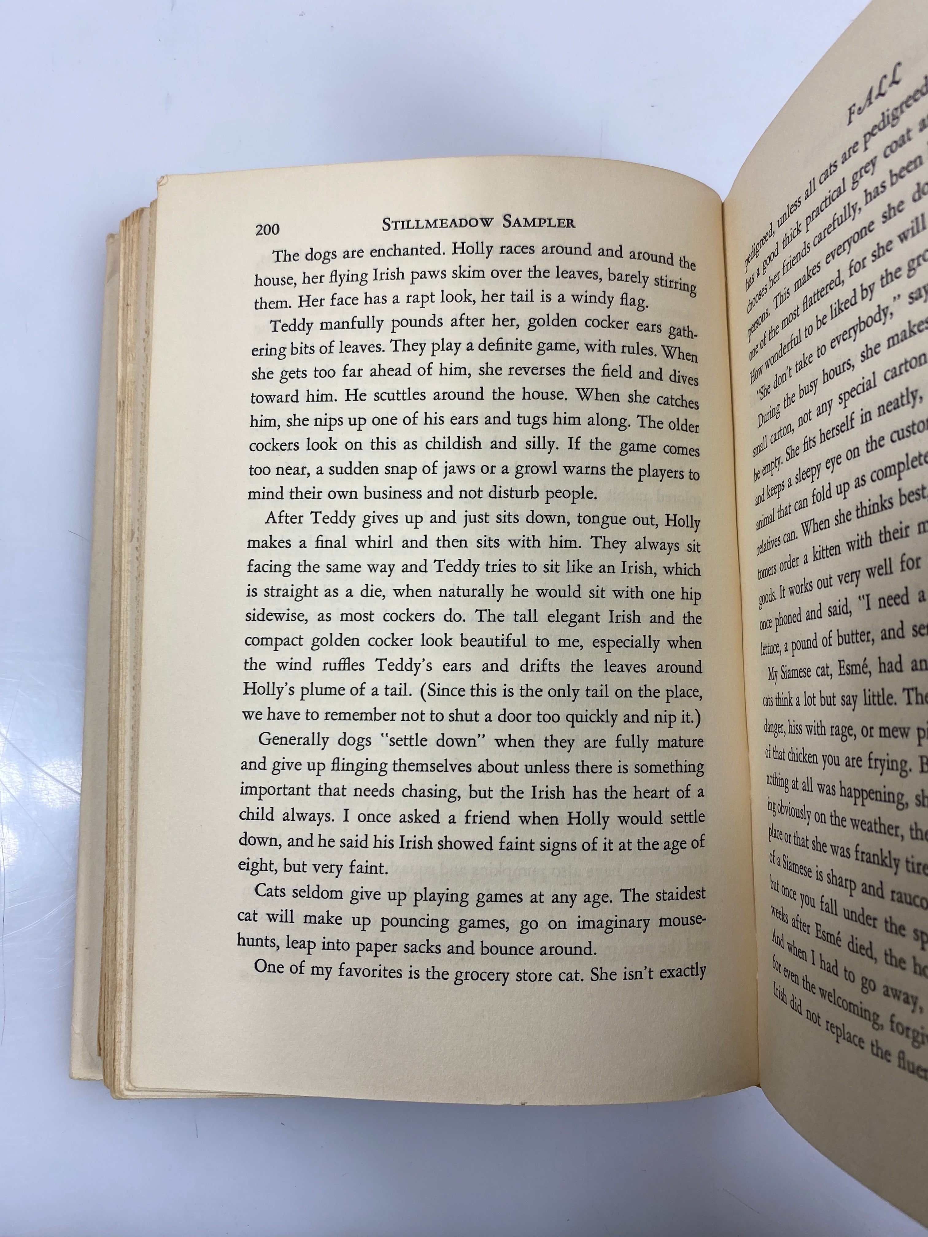 Stillmeadow Sampler by Gladys Taber 1959 HCDJ