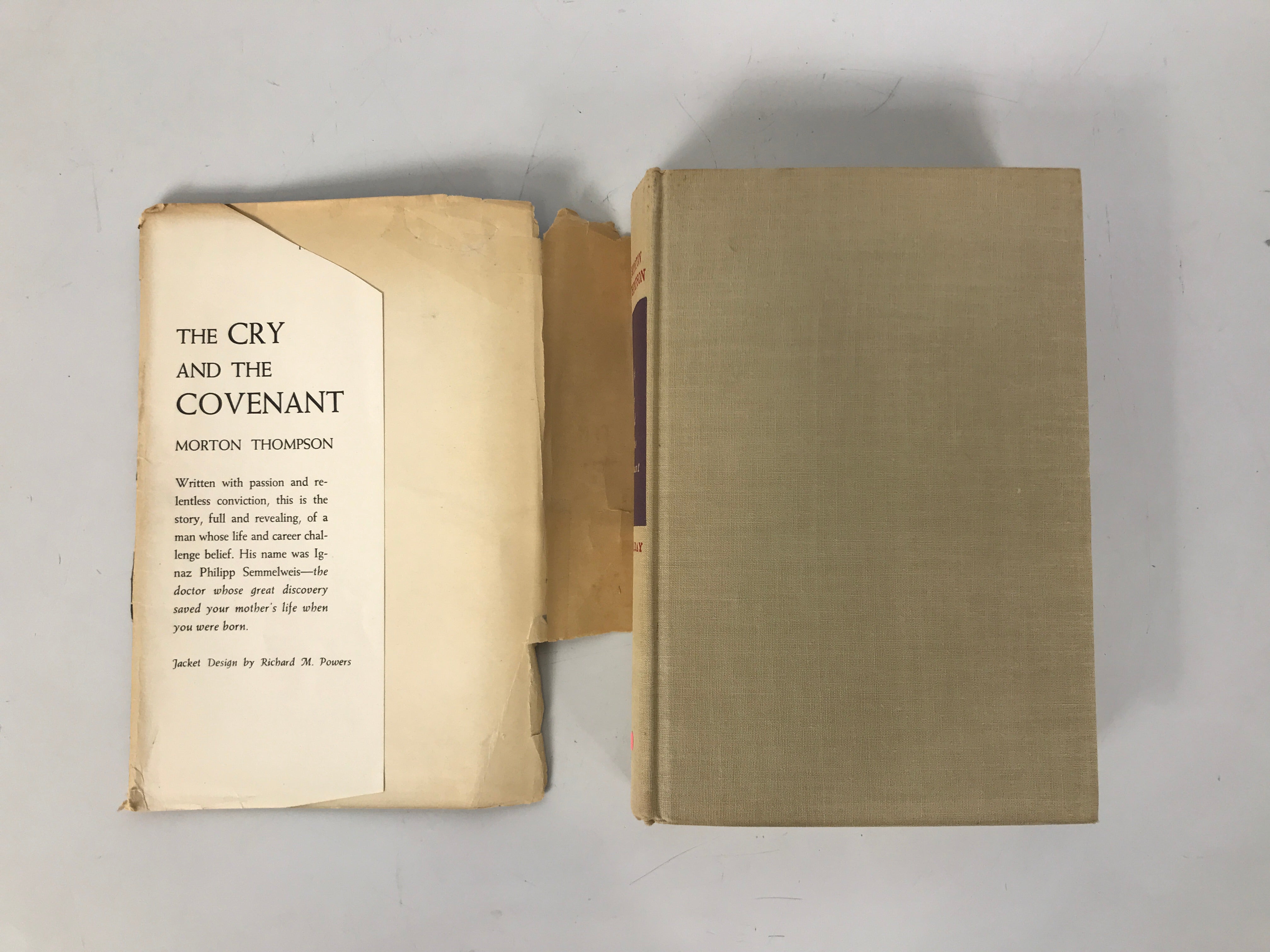 The Cry & the Covenant by Thompson 1949 1st Ed Vintage HCDJ