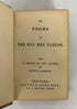 The Poems of the Hon Mrs. Norton c1880 Small Antique Leavitt & Allen HC