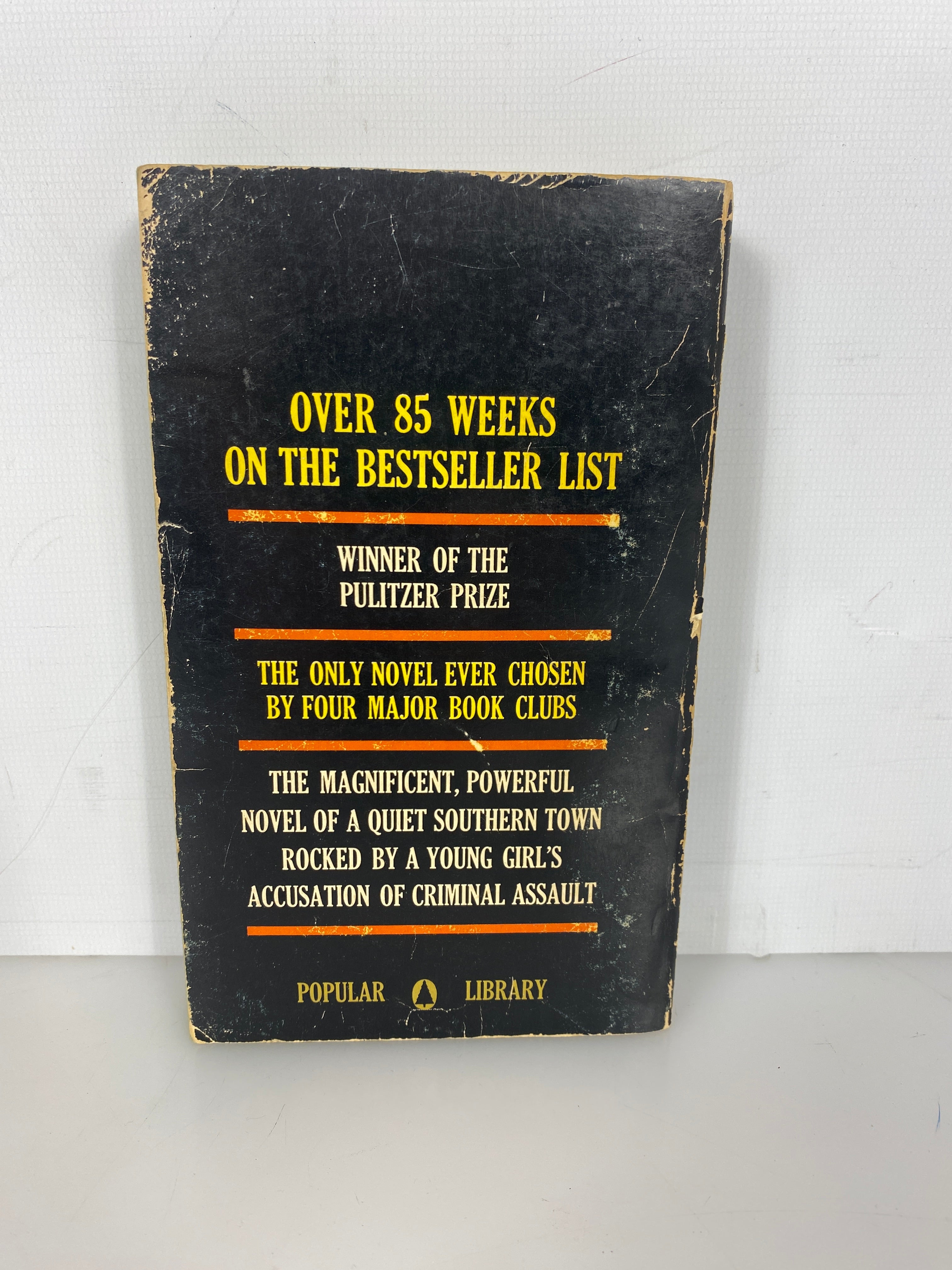 To Kill a Mockingbird by Harper Lee Popular Library 1962 SC