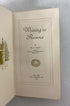 Writing to Rosina by W.H. Bishop 1897 Antique Tooled Leather VG