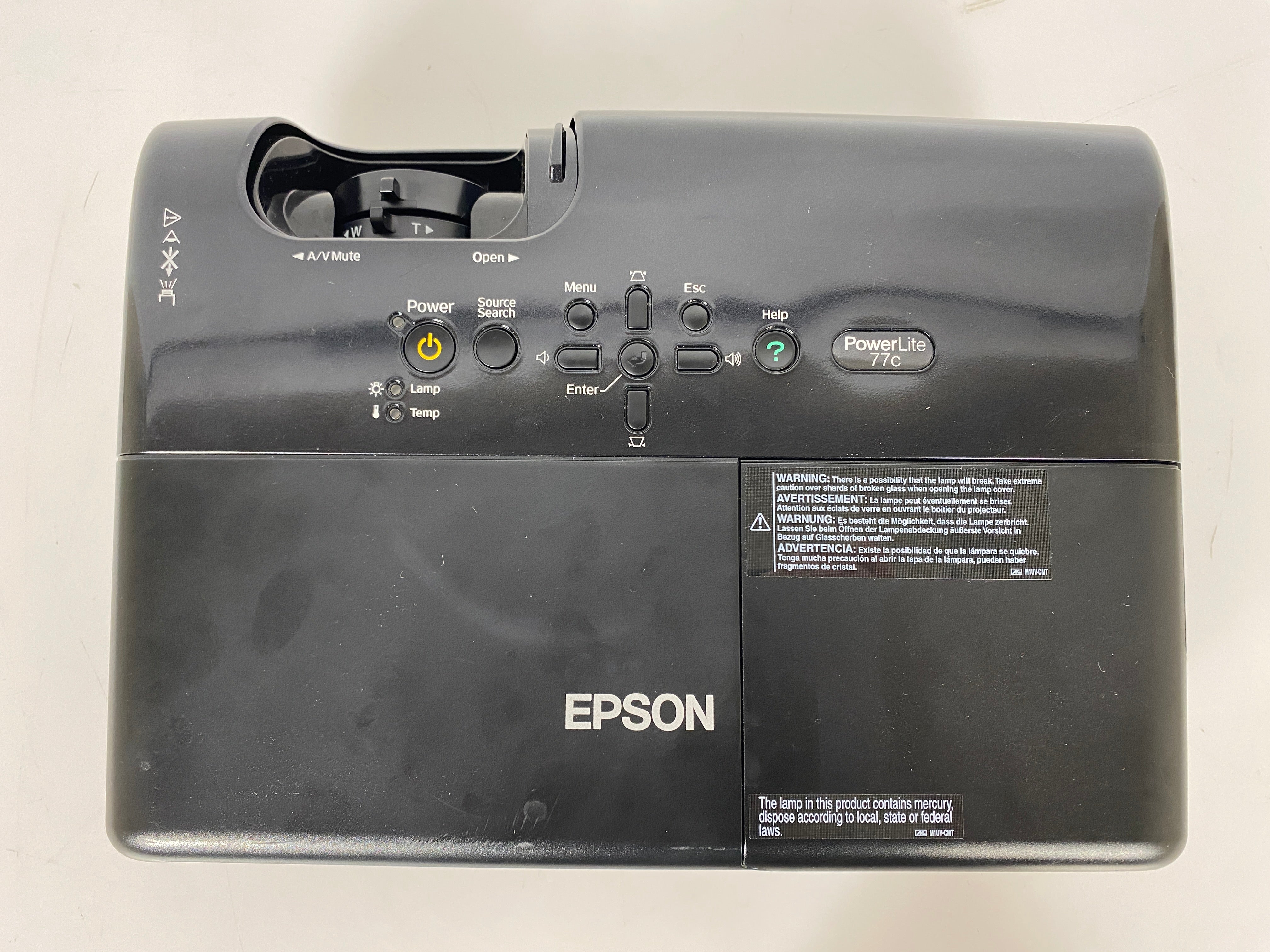 Epson PowerLite 77c 3LCD Multimedia Projector