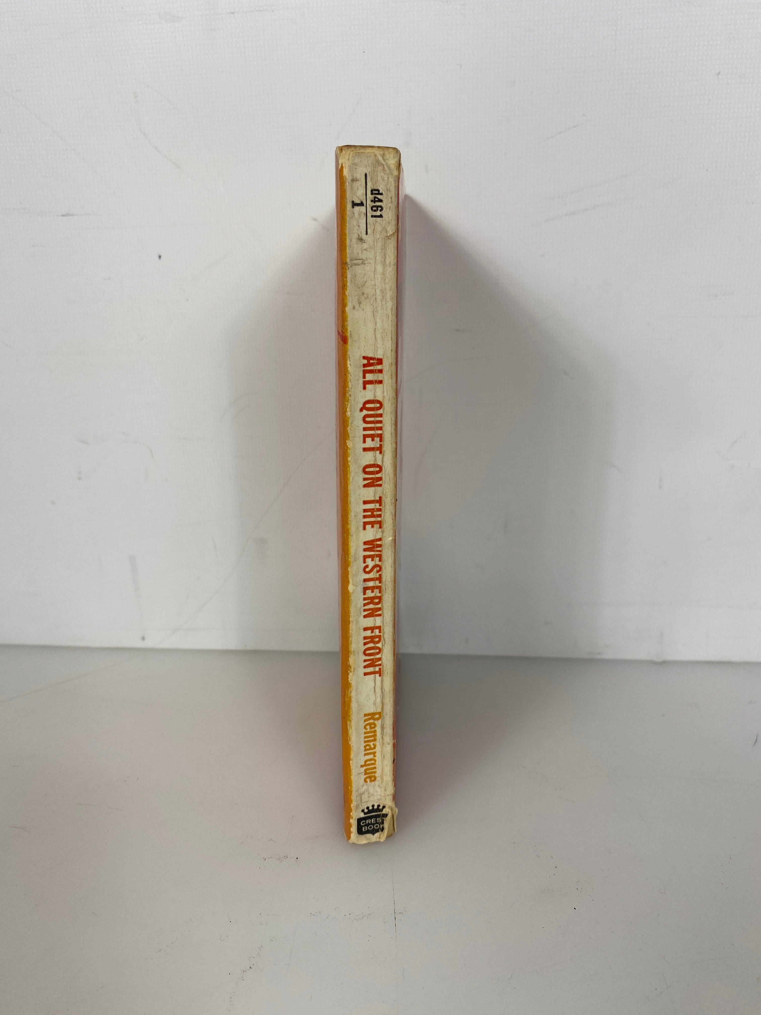 All Quiet on the Western Front by Remarque Fawcett Publications 1965 SC