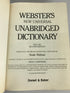 Webster's New Universal Unabridged Dictionary Deluxe Second Edition 1979 HC DJ