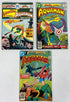 Lot of 3 Adventure Comics Starring Aquaman 442, 451, 452 (1975-77)