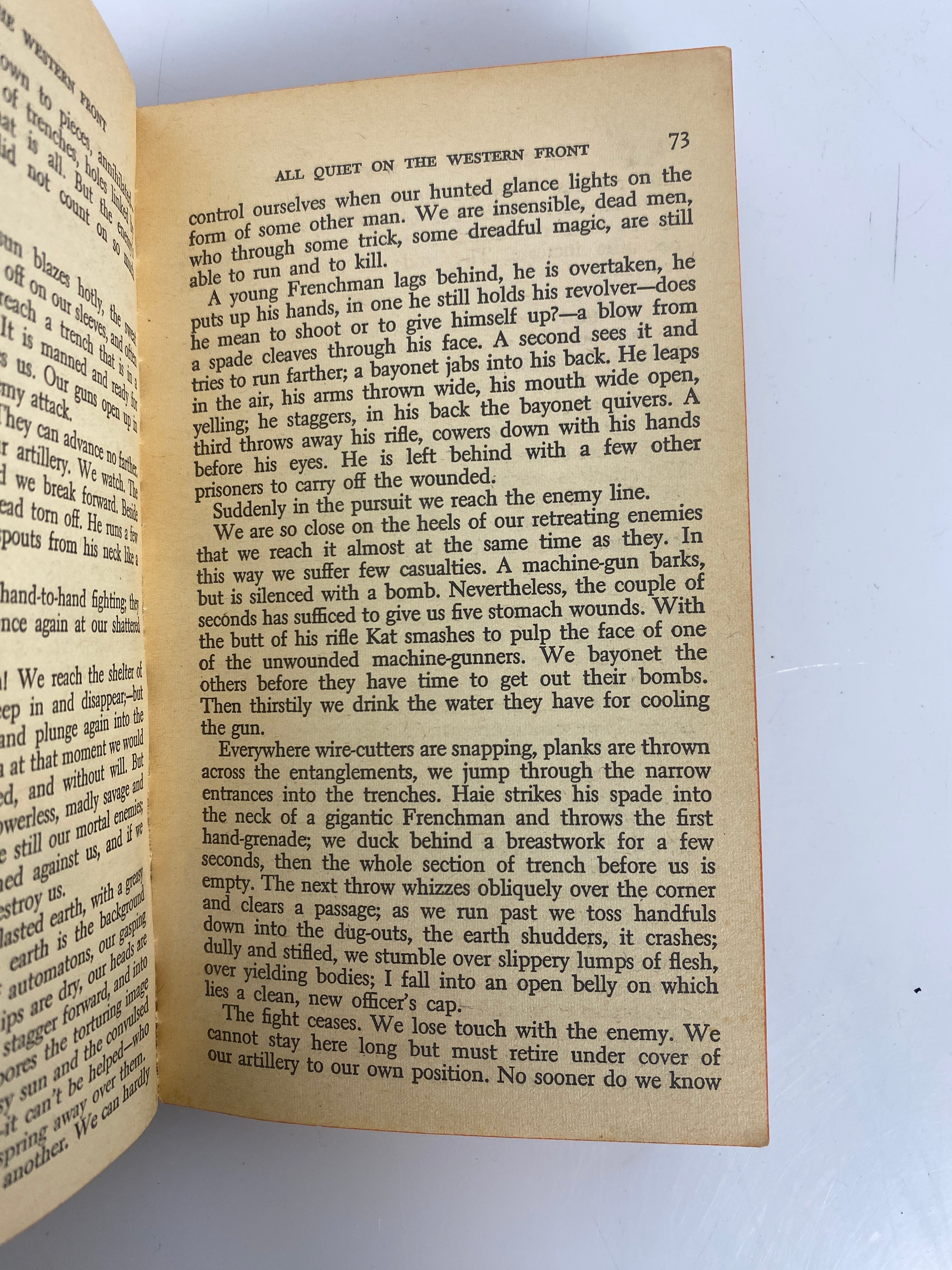 All Quiet on the Western Front by Remarque Fawcett Publications 1965 SC