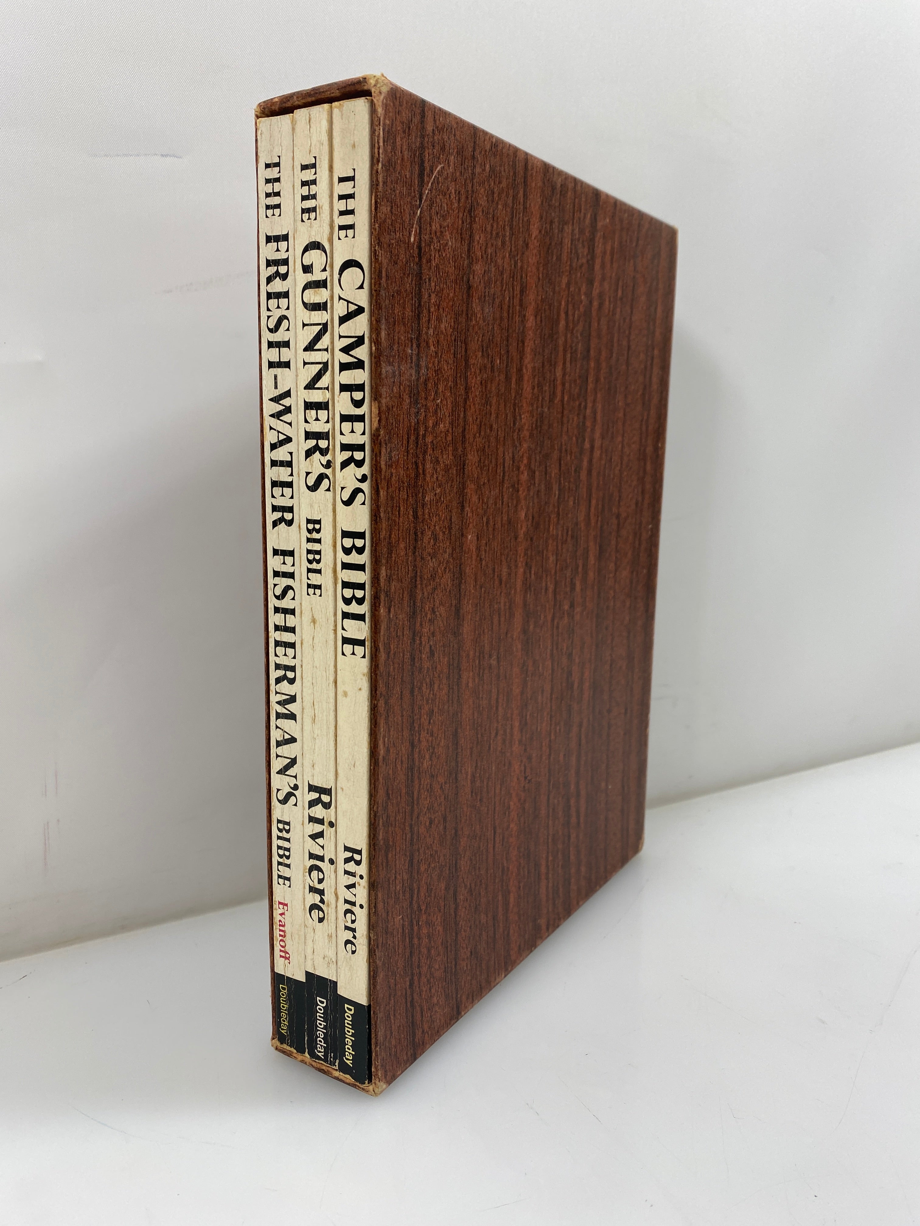 Set of 3: The Campers, Gunner's, Freshwater Fisherman's Bible Slipcase SC