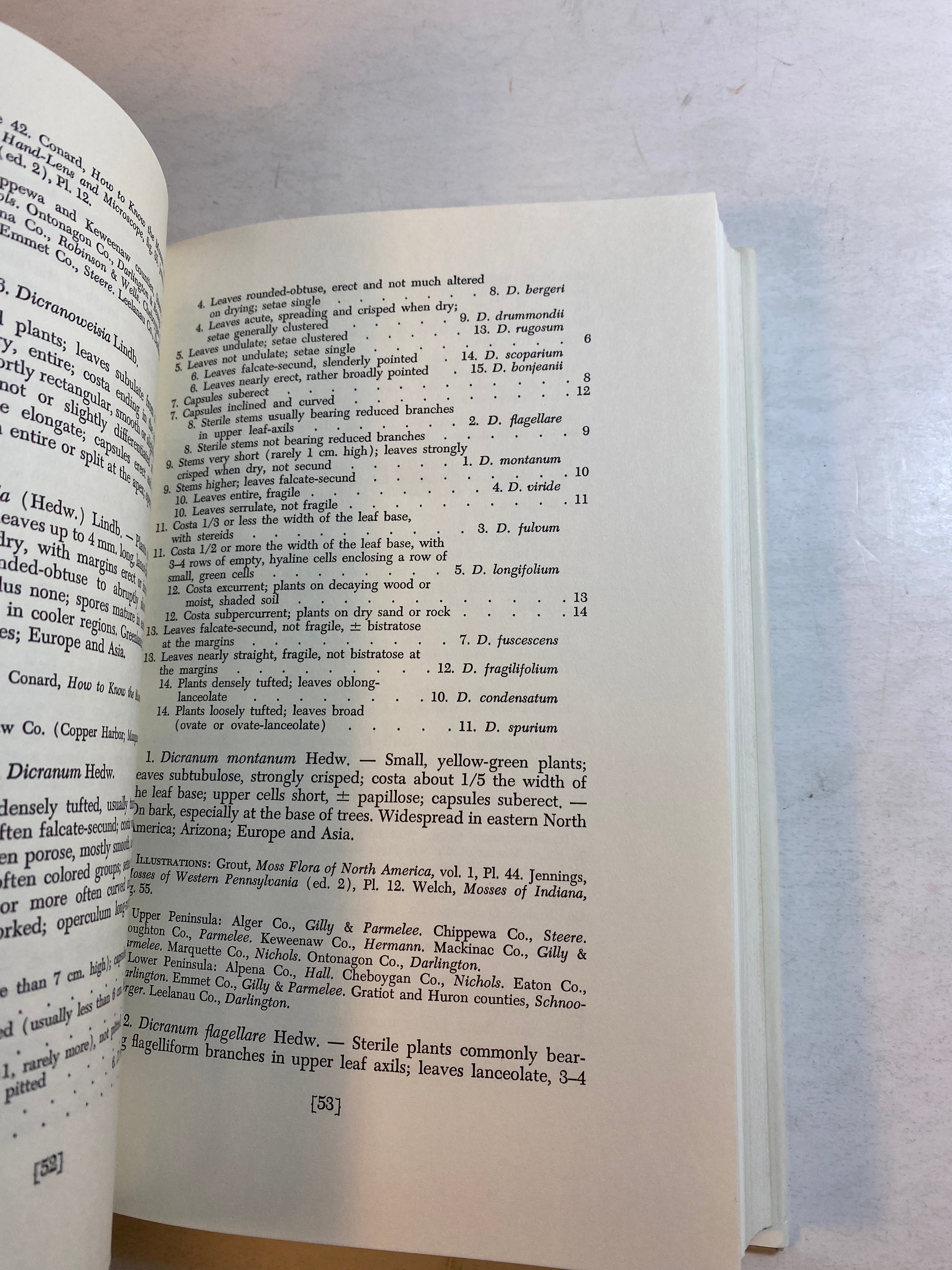 The Mosses of Michigan Henry Darlington HCDJ 1964