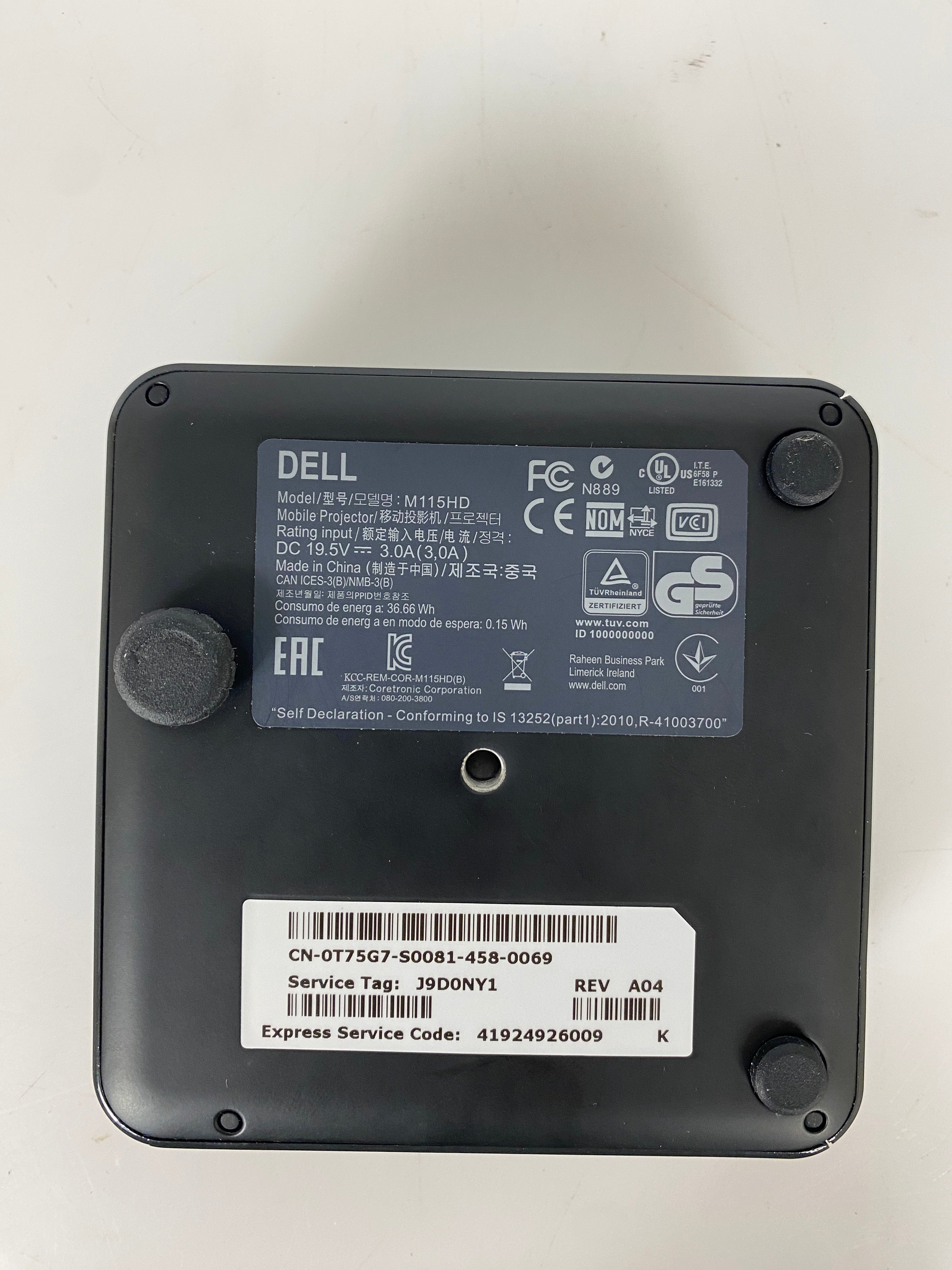 Dell M115HD Portable DLP Projector w/ Bag – MSU Surplus Store