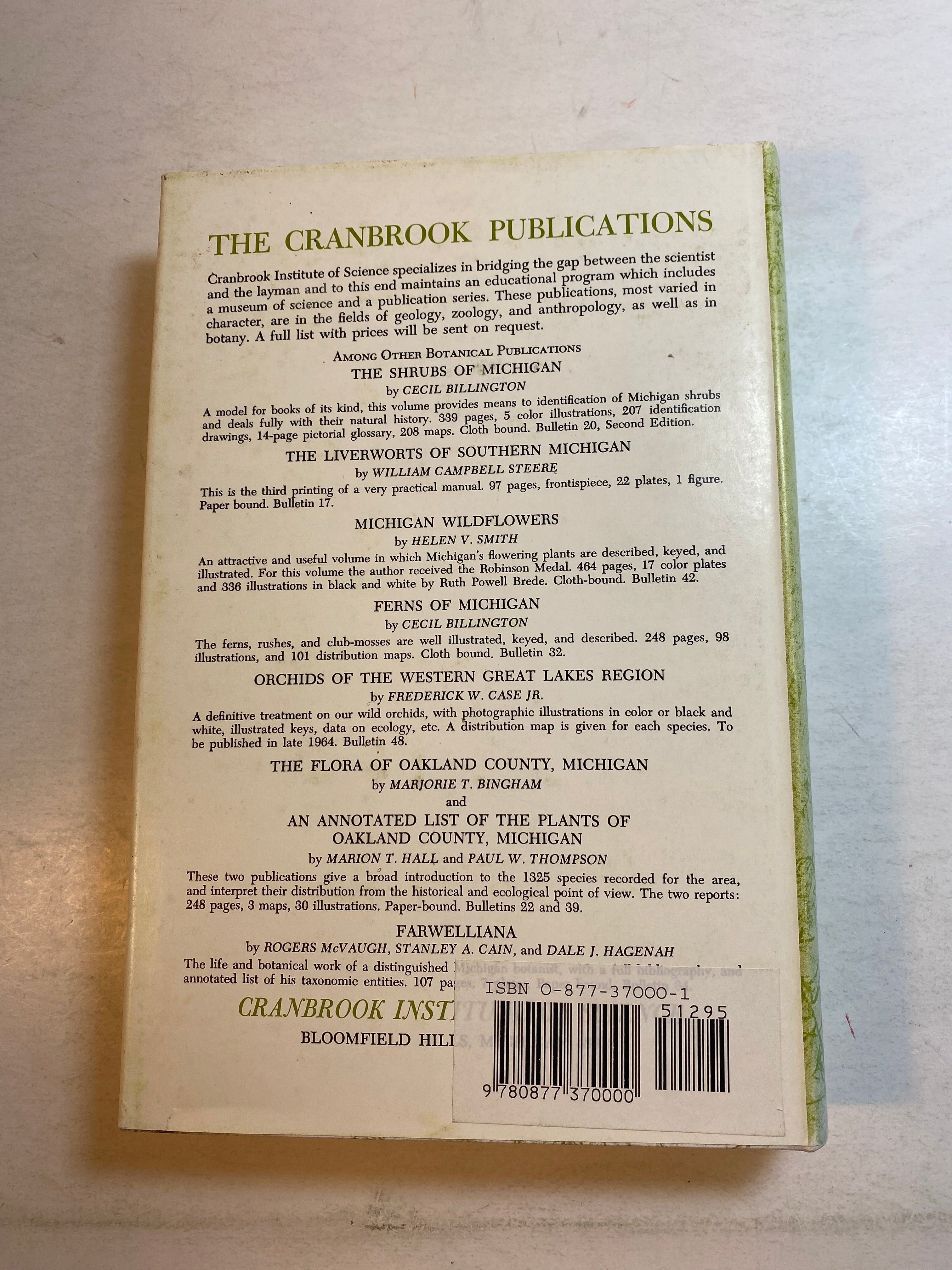 The Mosses of Michigan Henry Darlington HCDJ 1964