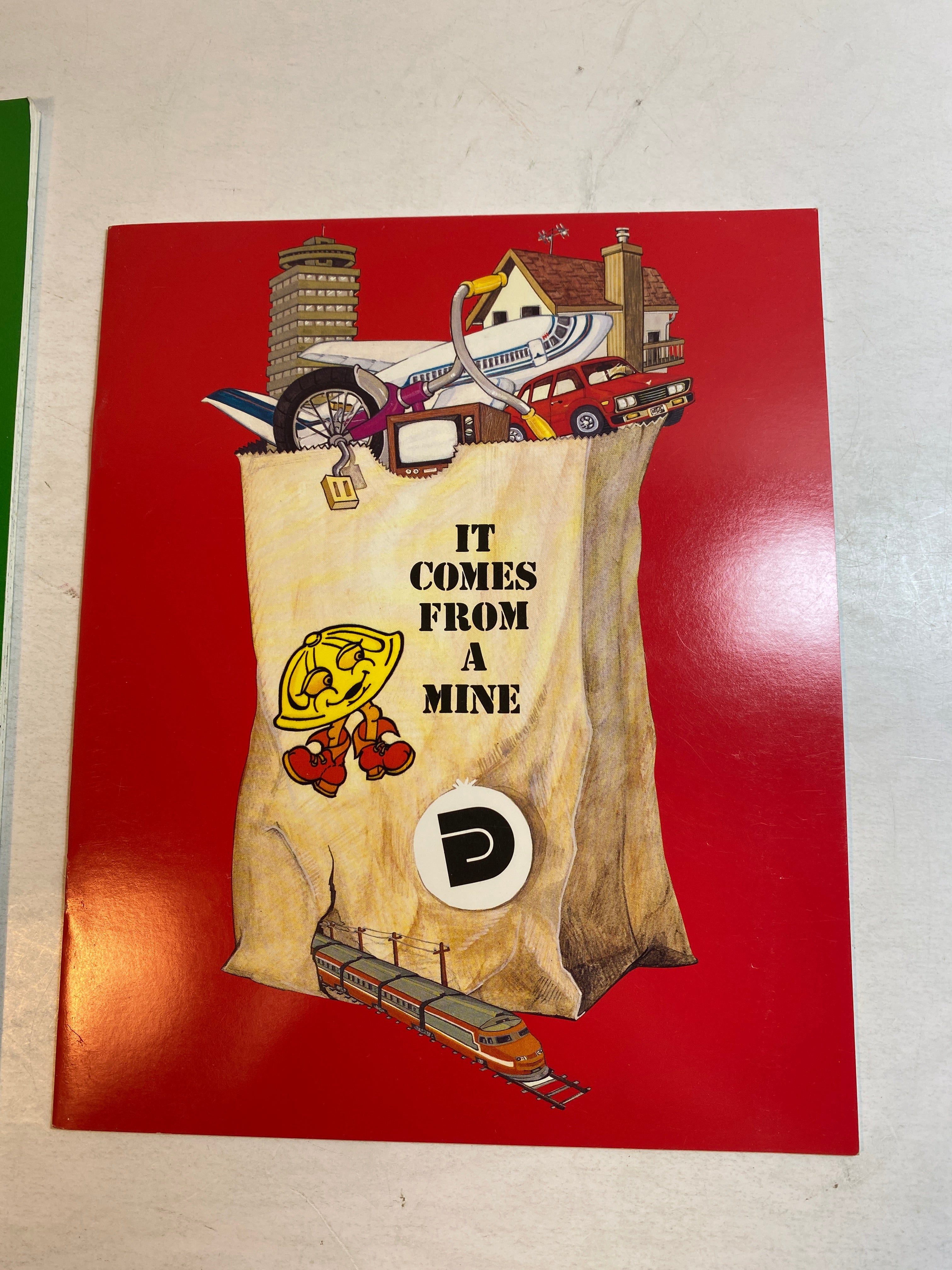 What's a Mine Coloring Book Placer Dome 1990 SC