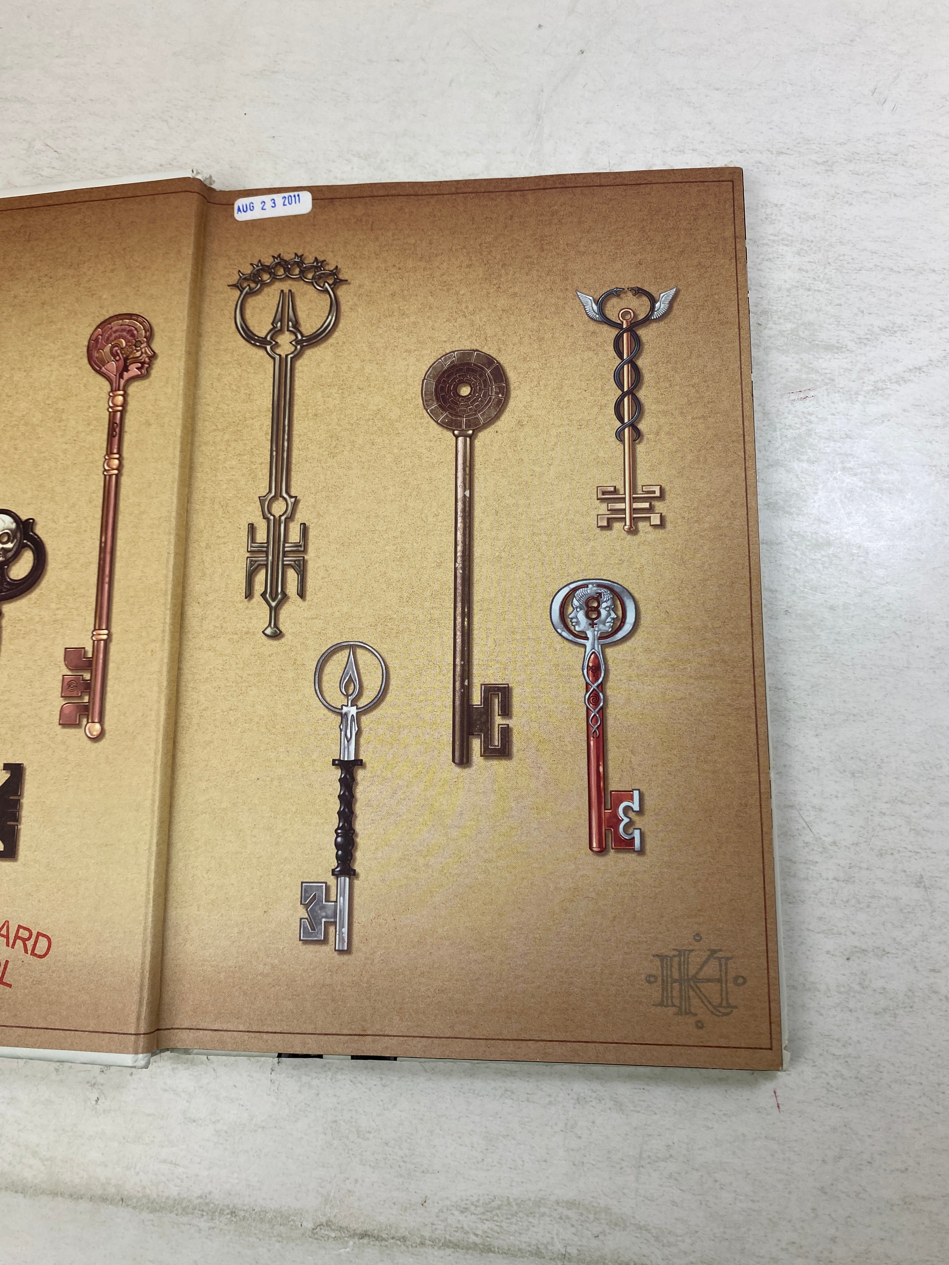 Locke and Key Keys to the Kingdom 4 HC Ex Lib 2011