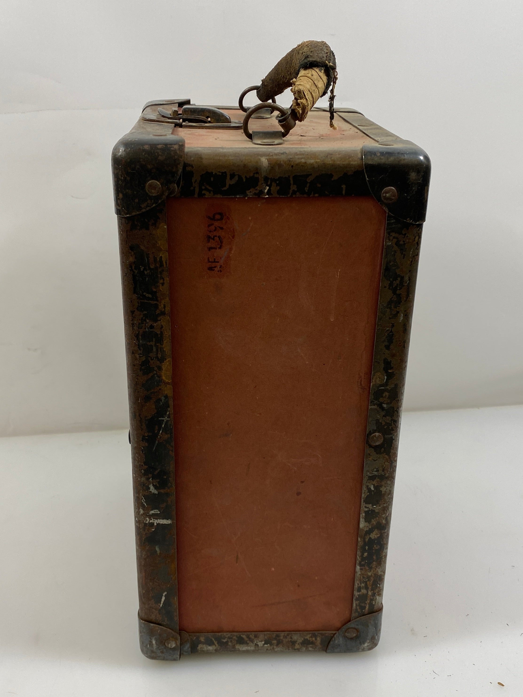 Antique MSA 1921 Ammonia Rubber Gas Mask w/ Original Box