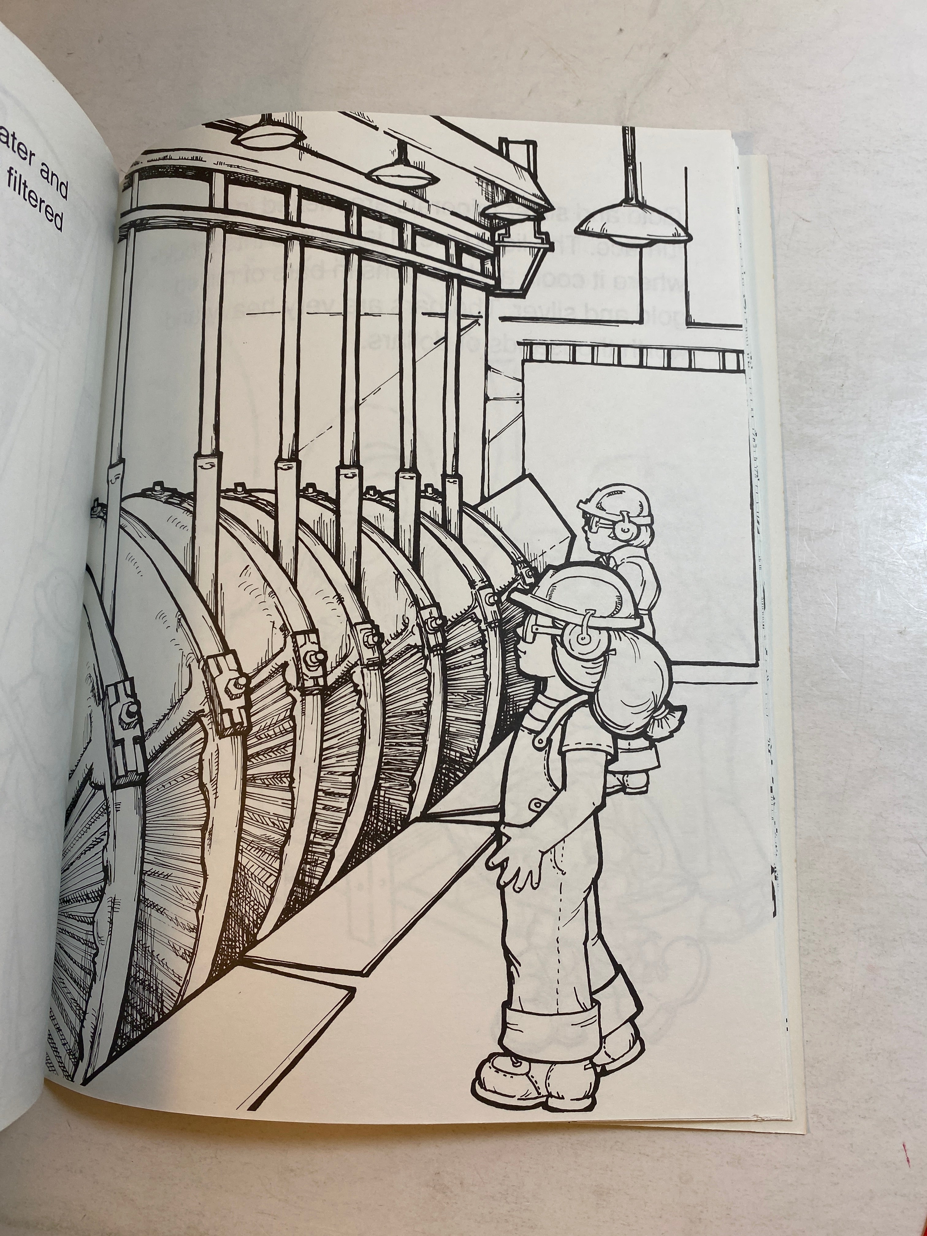 What's a Mine Coloring Book Placer Dome 1990 SC