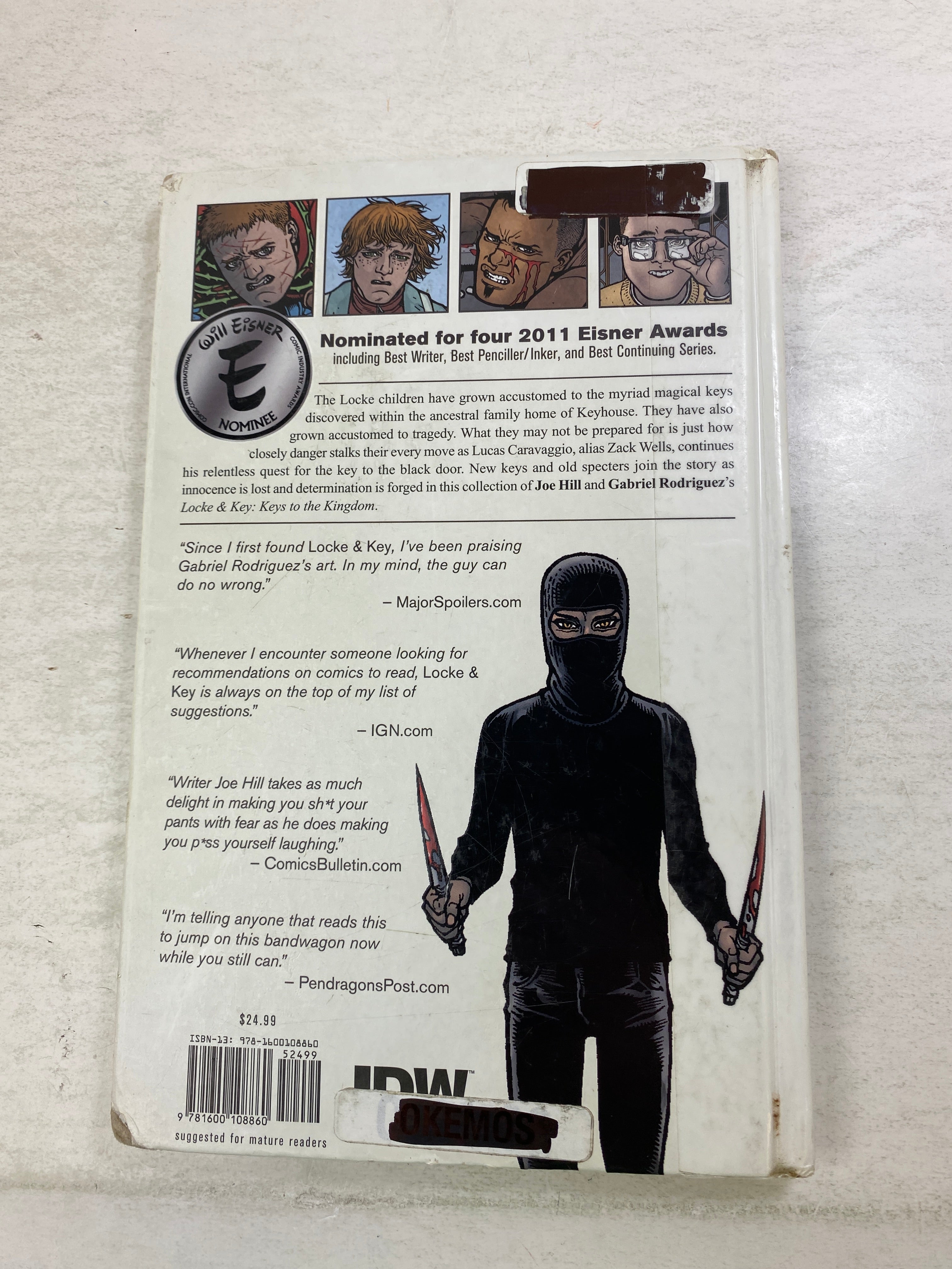 Locke and Key Keys to the Kingdom 4 HC Ex Lib 2011