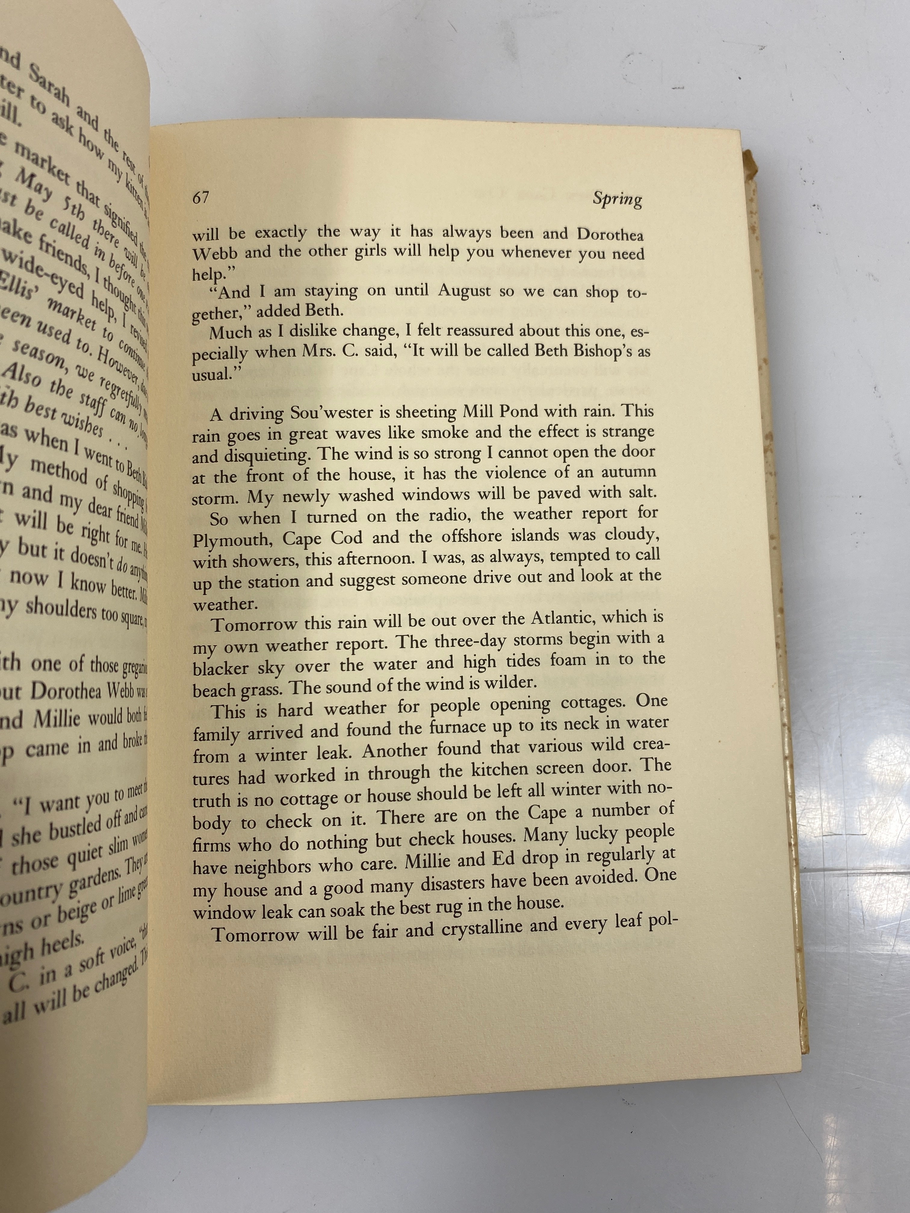 My Own Cape Cod Gladys Taber 1971 HCDJ