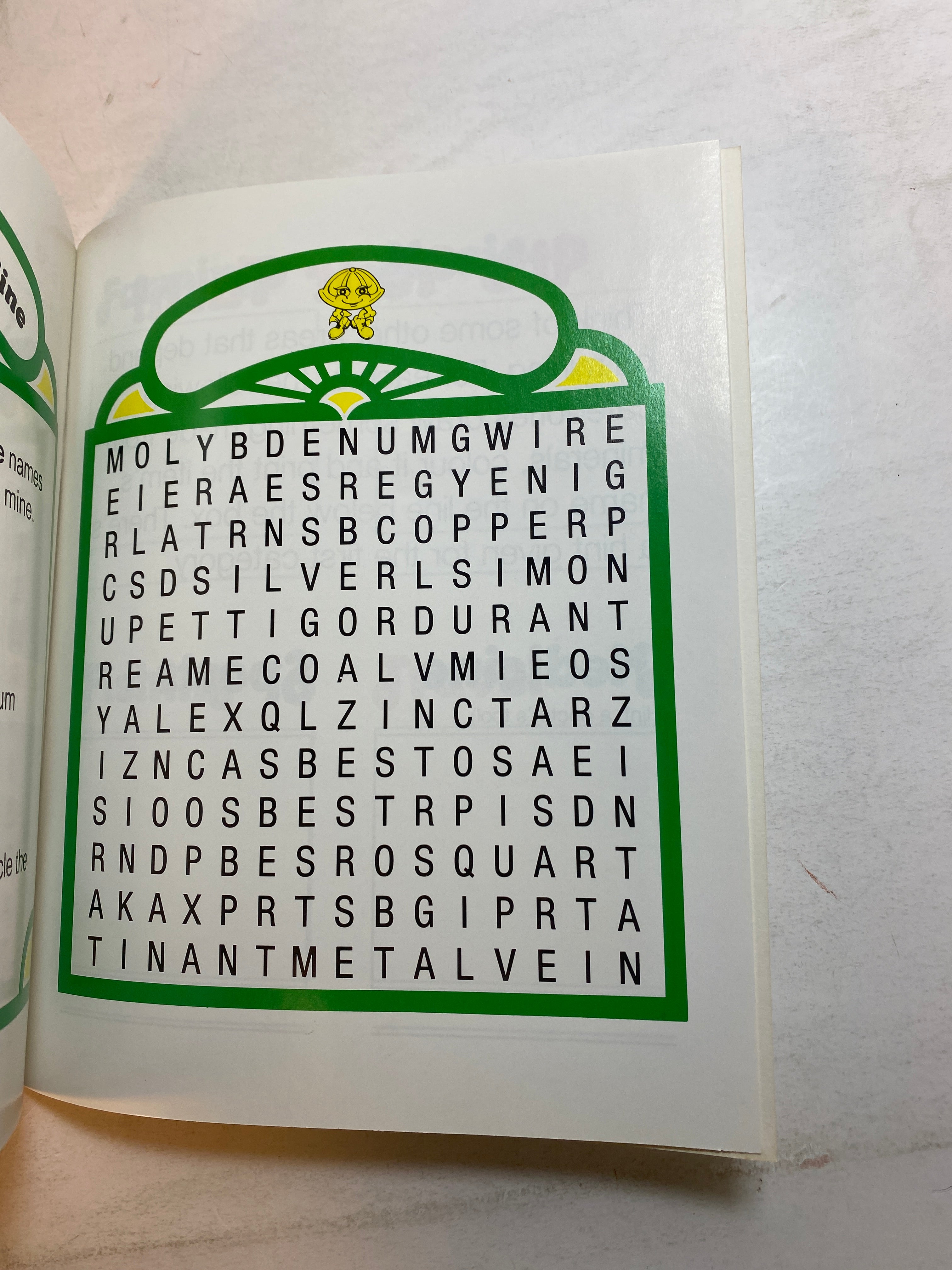 What's a Mine Coloring Book Placer Dome 1990 SC