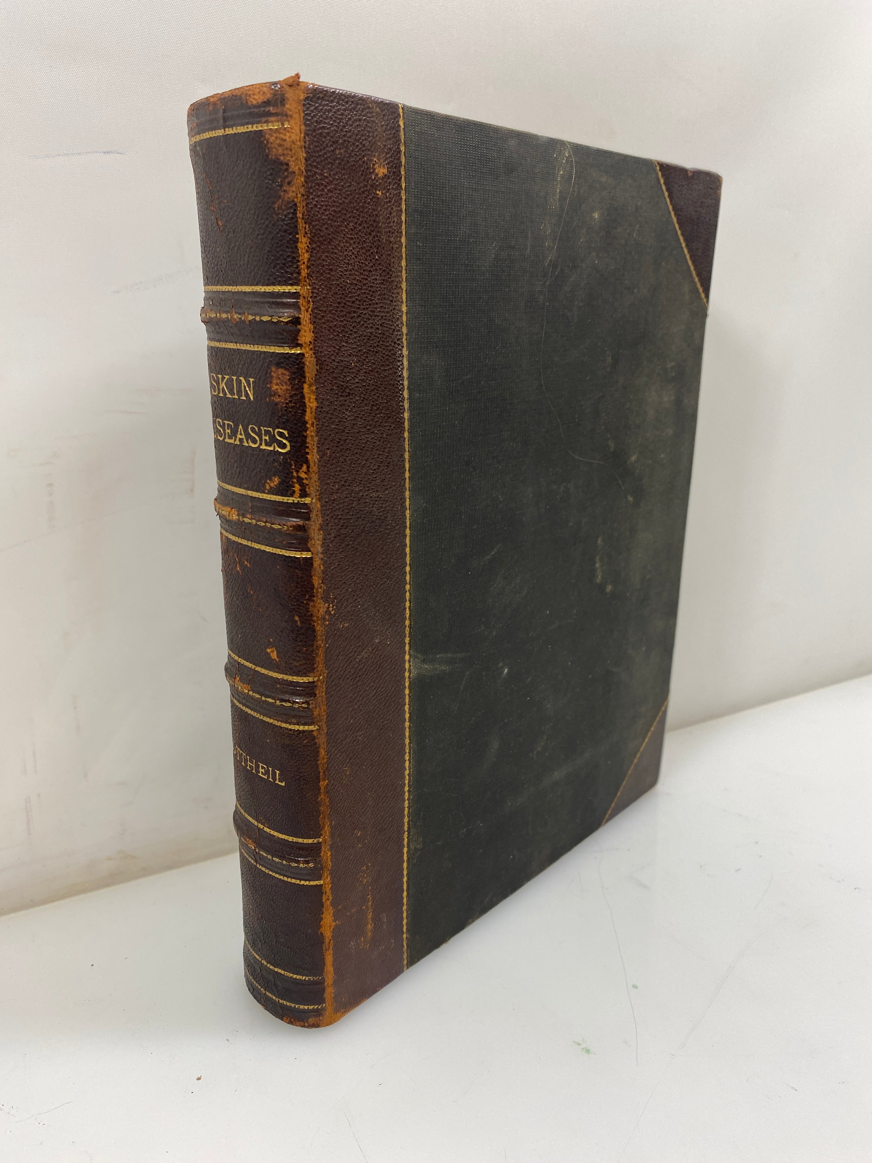 Illustrated Skin Diseases: An Atlas and Text-Book by Gottheil 1899 HC