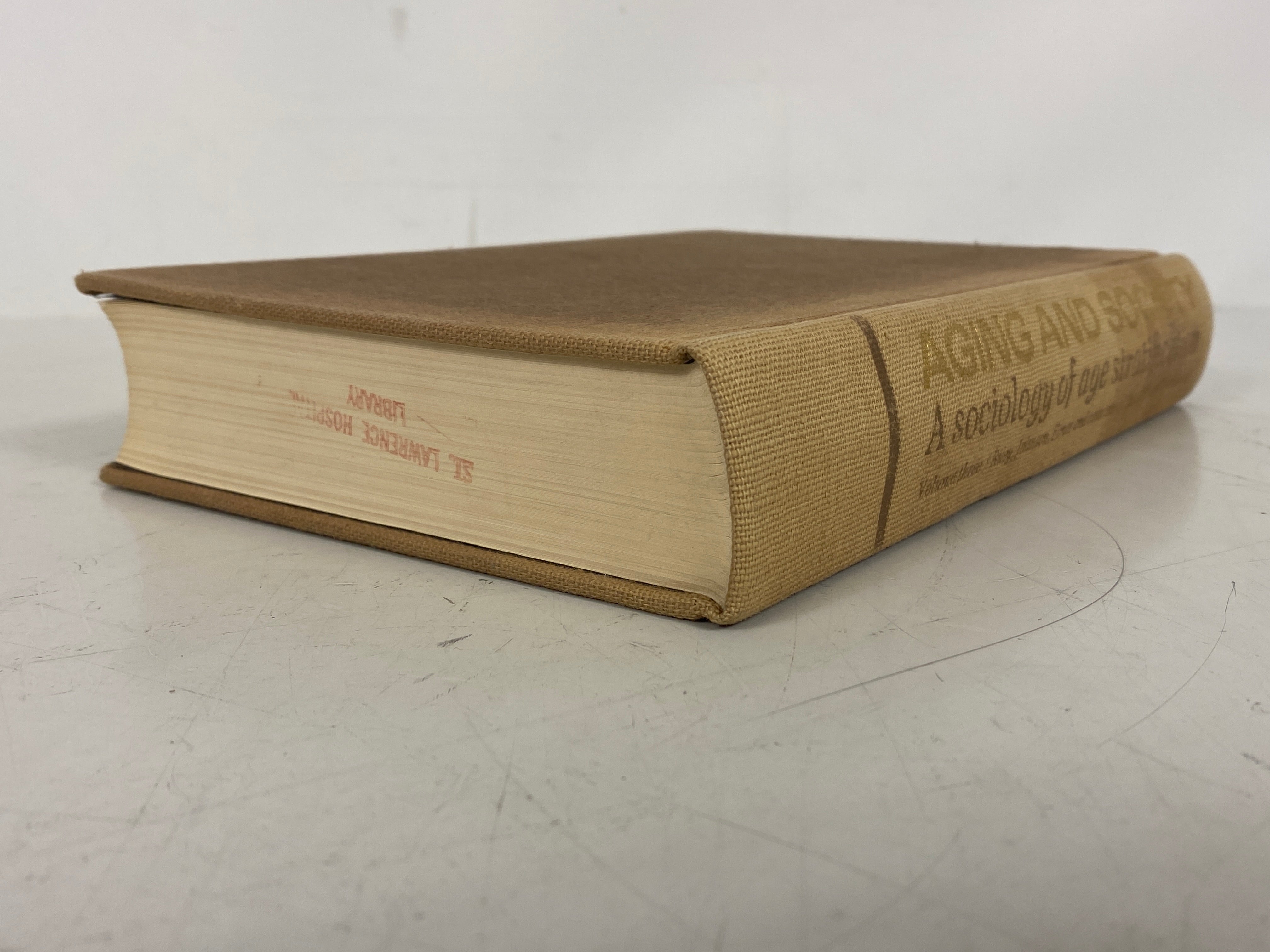 3 Volume Set: Aging and Society Riley/Foner/Johnson 1968-1972 Vintage HC Texts