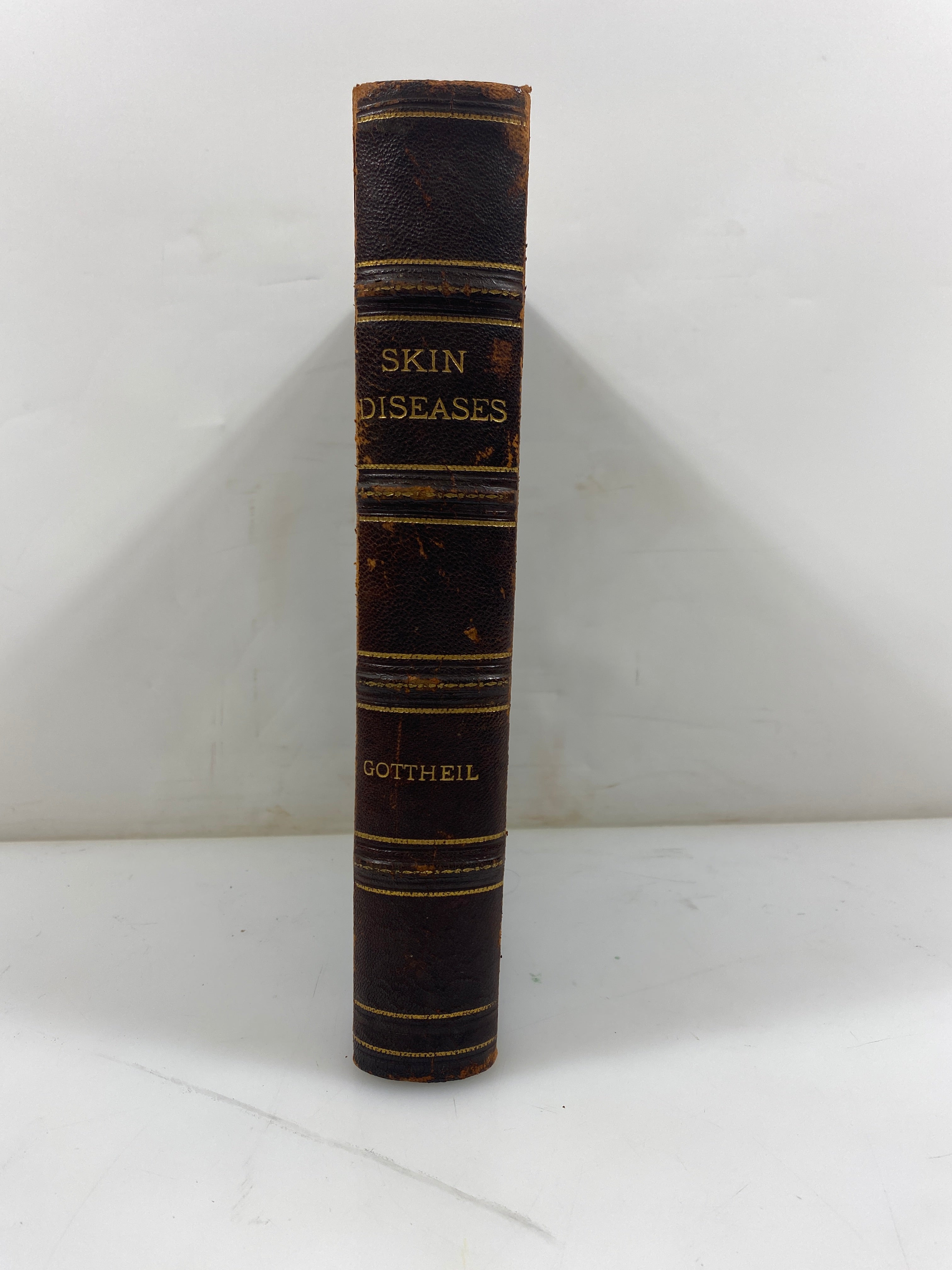 Illustrated Skin Diseases: An Atlas and Text-Book by Gottheil 1899 HC