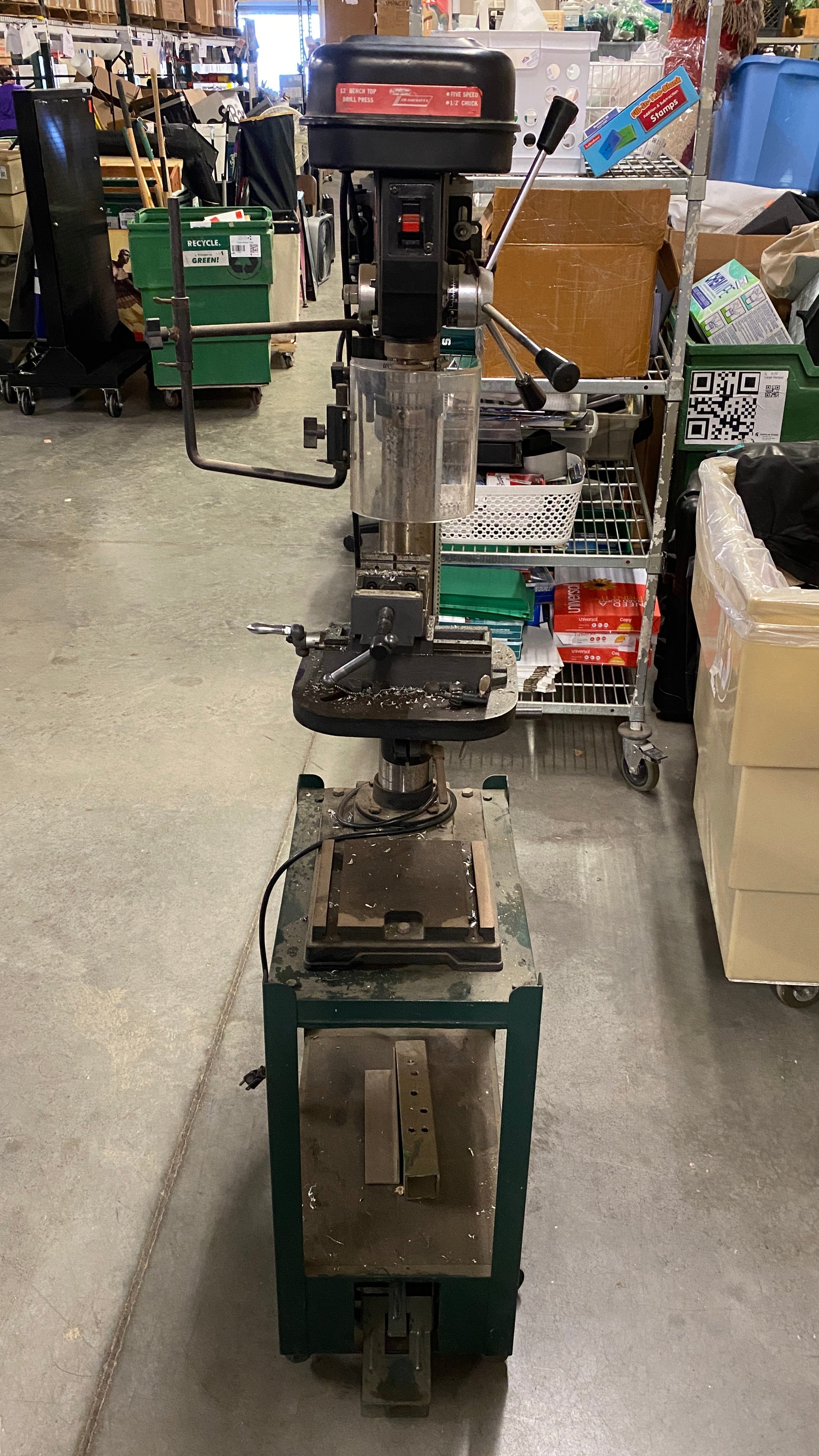 Dayton #5K281C Speed Dial Drill Press
