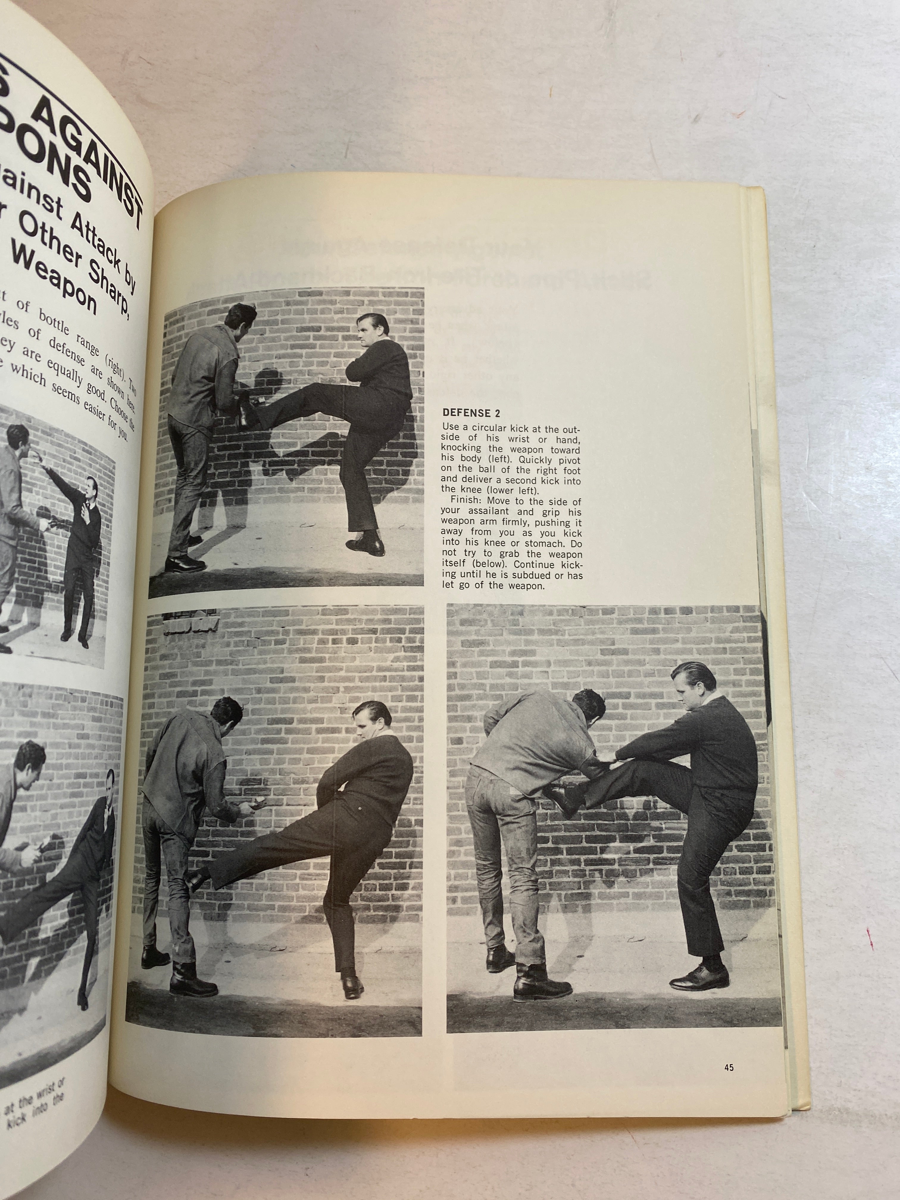 Instant Self Defense by Bruce Tegner 1965