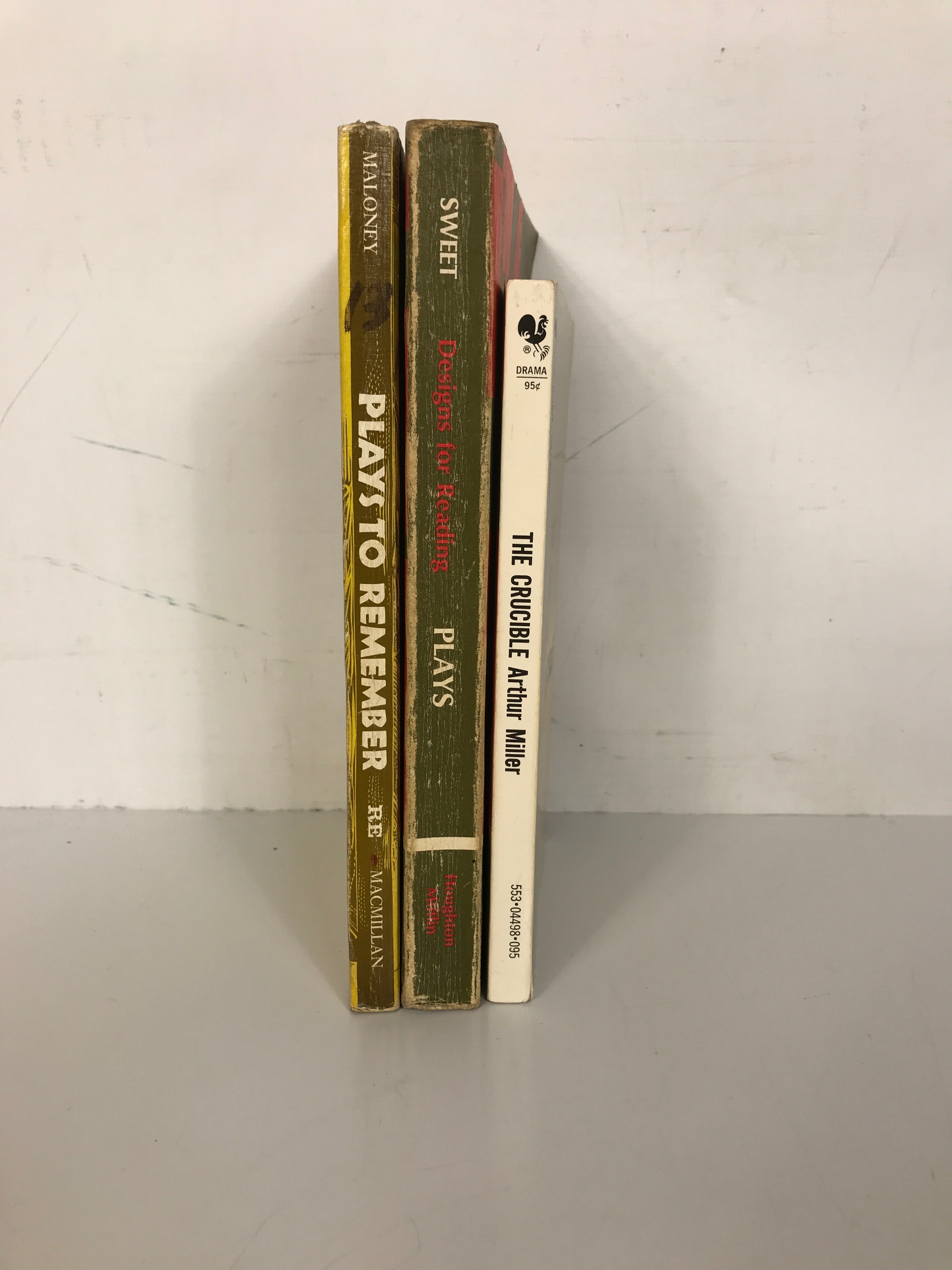 Lot of 3 Books of Plays: 1969-1971 Vintage SC