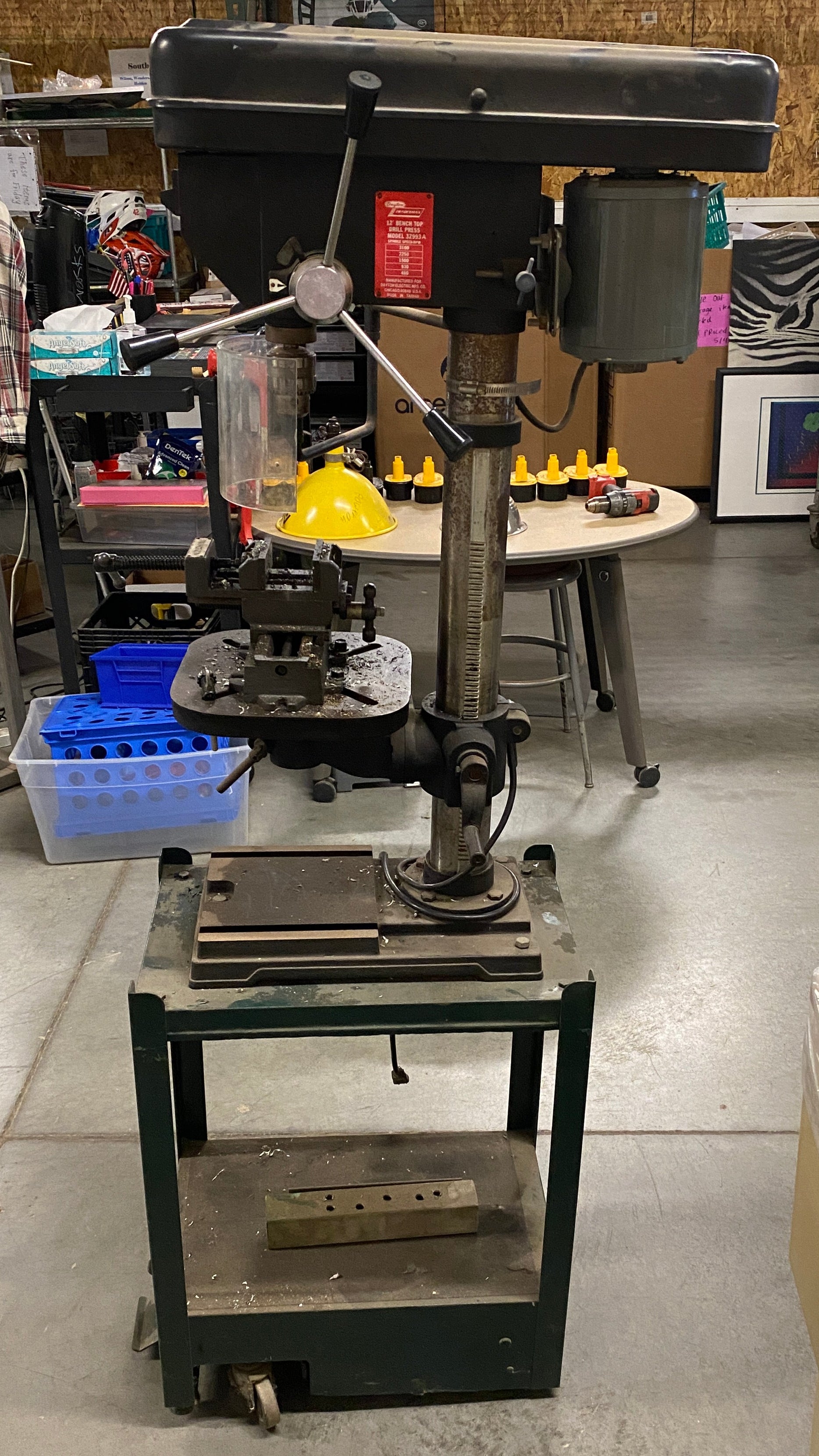 Dayton #5K281C Speed Dial Drill Press