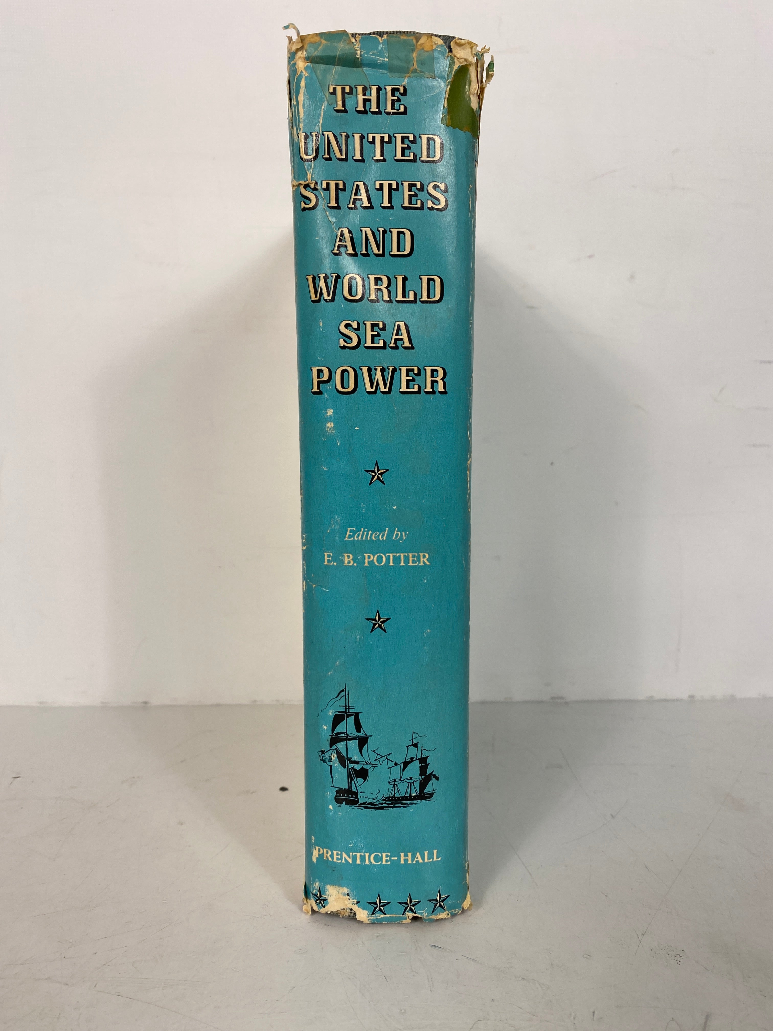 The United States & World Sea Power E. B. Potter 1955 1st Ed HCDJ