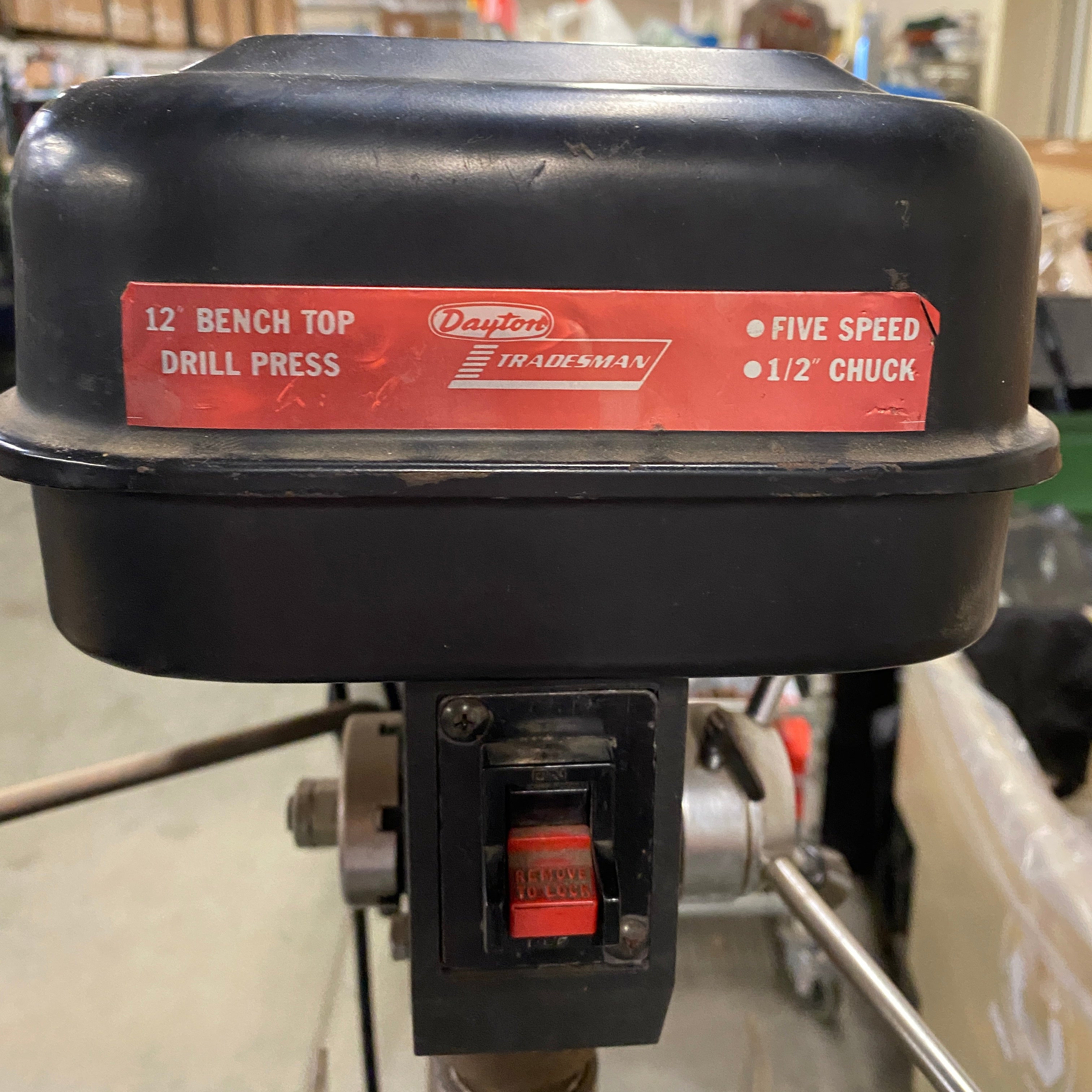 Dayton #5K281C Speed Dial Drill Press