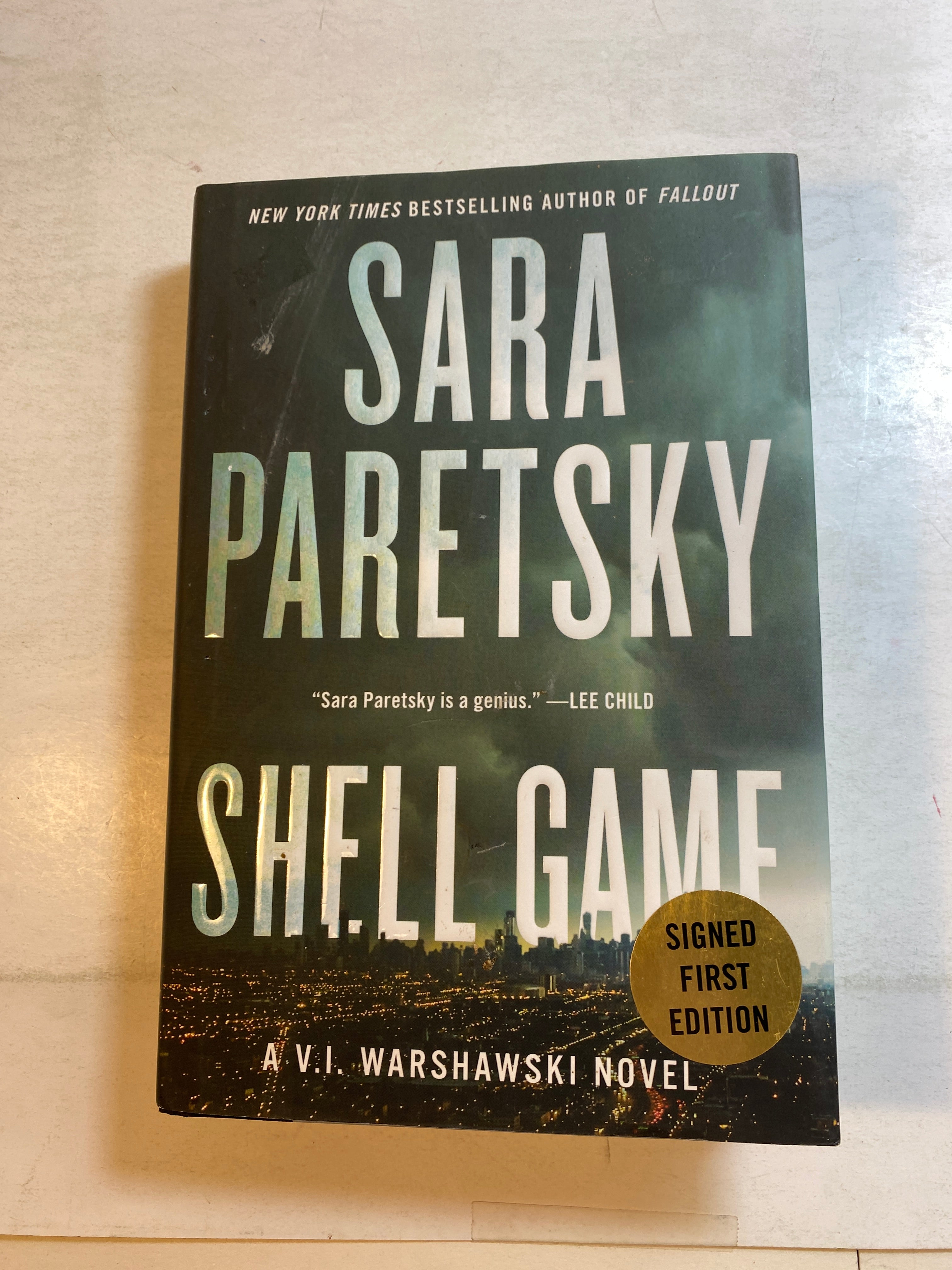 Shell Game Sarah Paretsky HC 2018 *Signed*