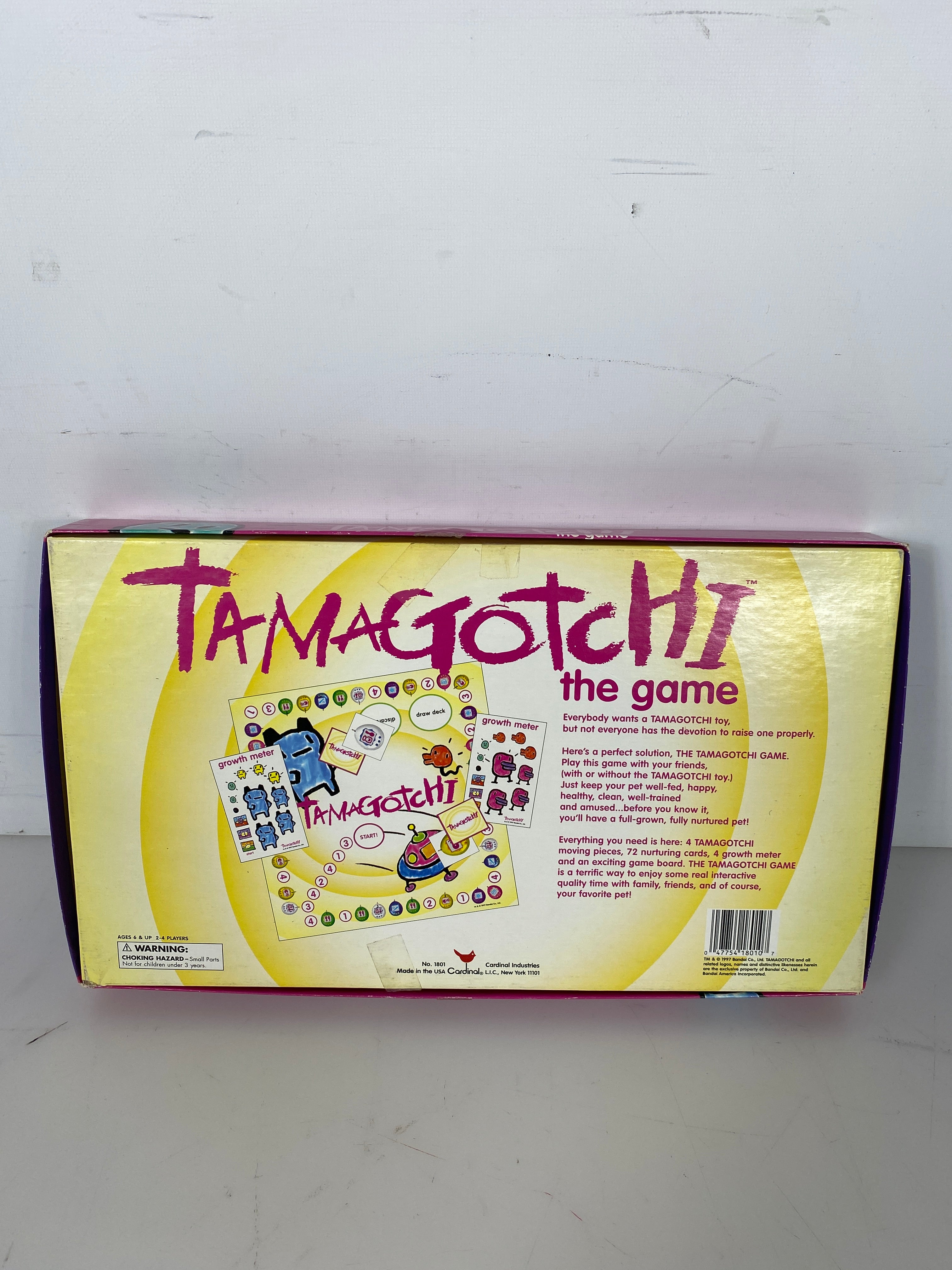 Vintage 1997 Tamagotchi Board Game