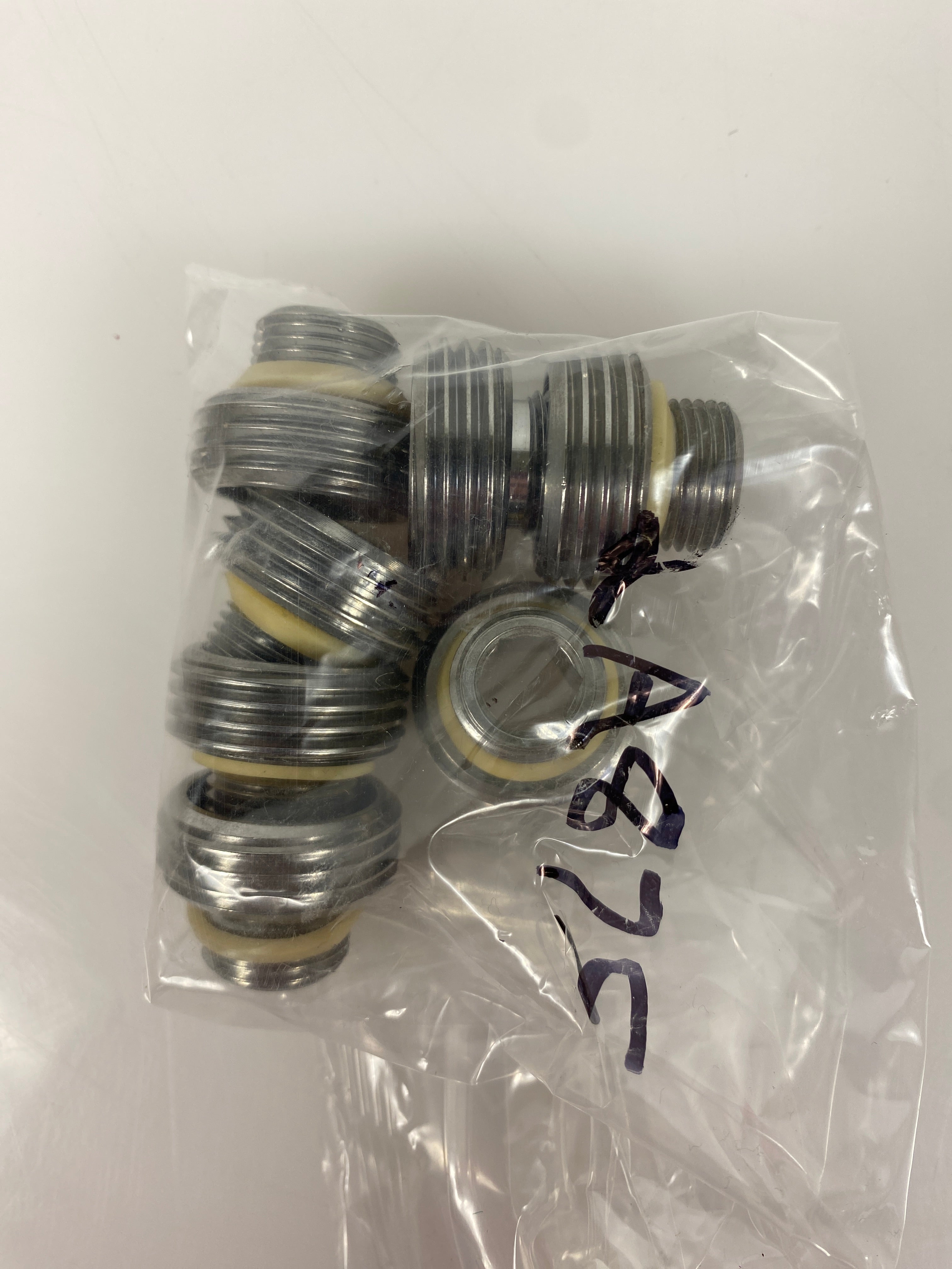 3/8" Lab Faucet to 3/4" Garden Hose Adapter Pack of 7