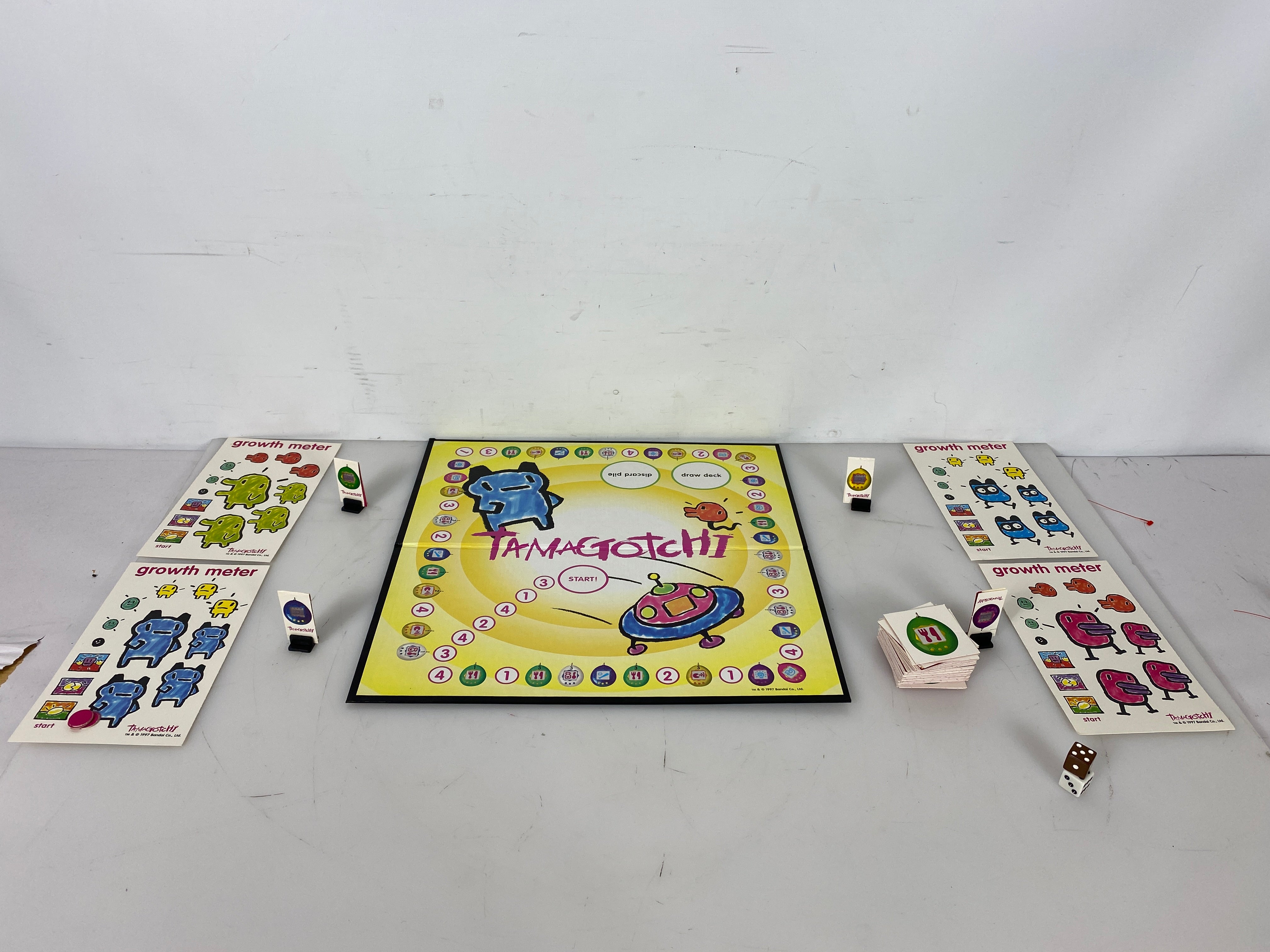 Vintage 1997 Tamagotchi Board Game