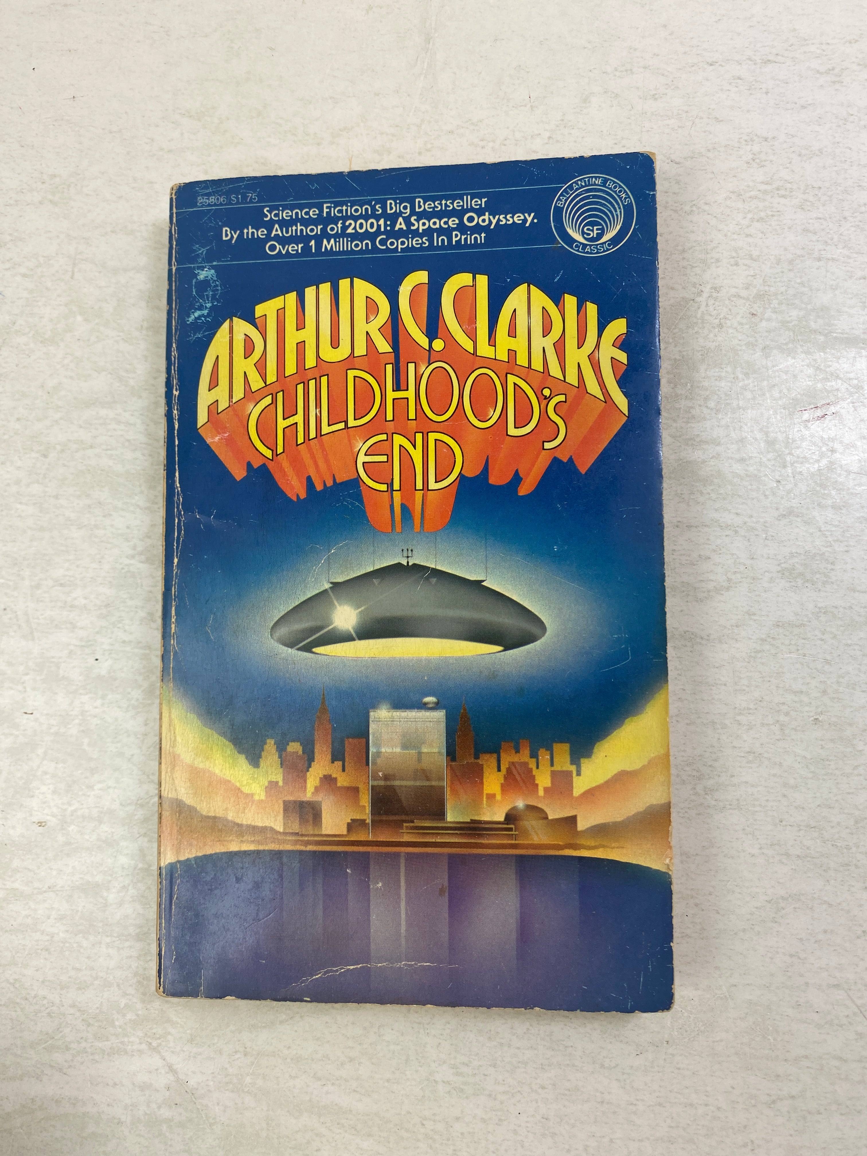 Lot of 2 Vintage Arthur C. Clarke paperbacks 1957-1976