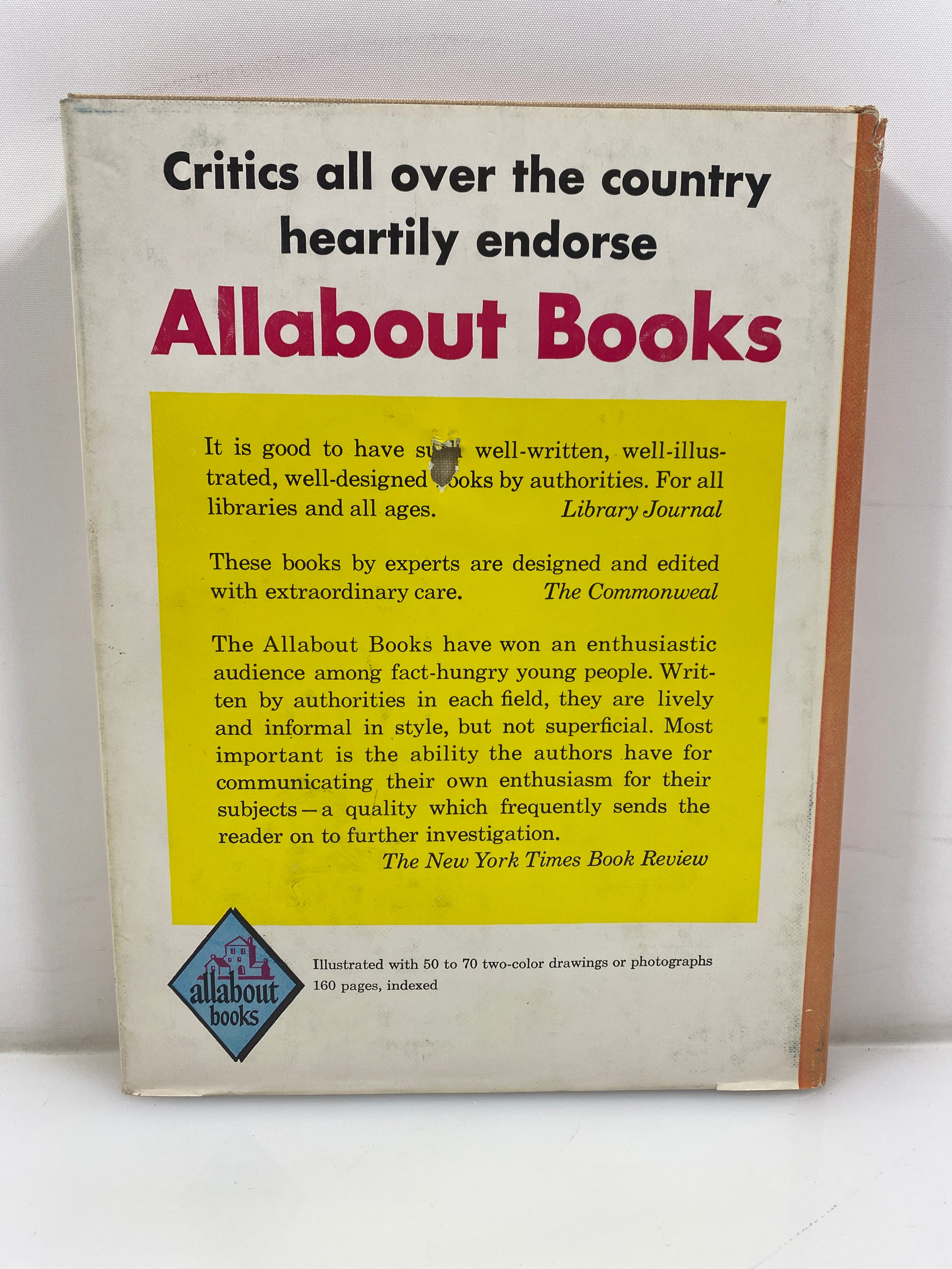 All About the Desert Sam & Beryl Epstein Random House 1957 HCDJ