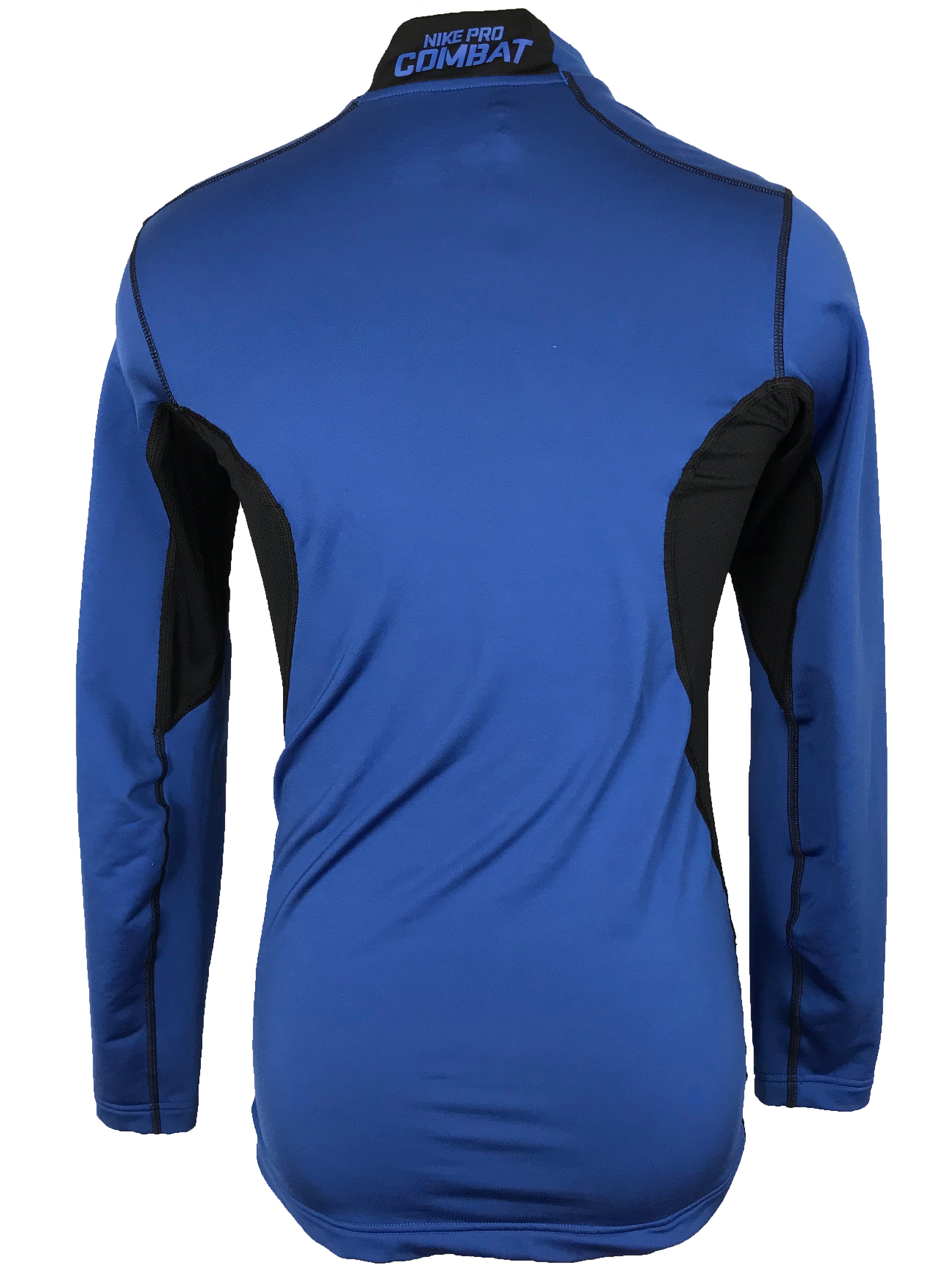 Spole tilbage Stol Forholdsvis Nike Blue Pro Combat Dri-Fit Long Sleeve Shirt Men's Size Small – MSU  Surplus Store
