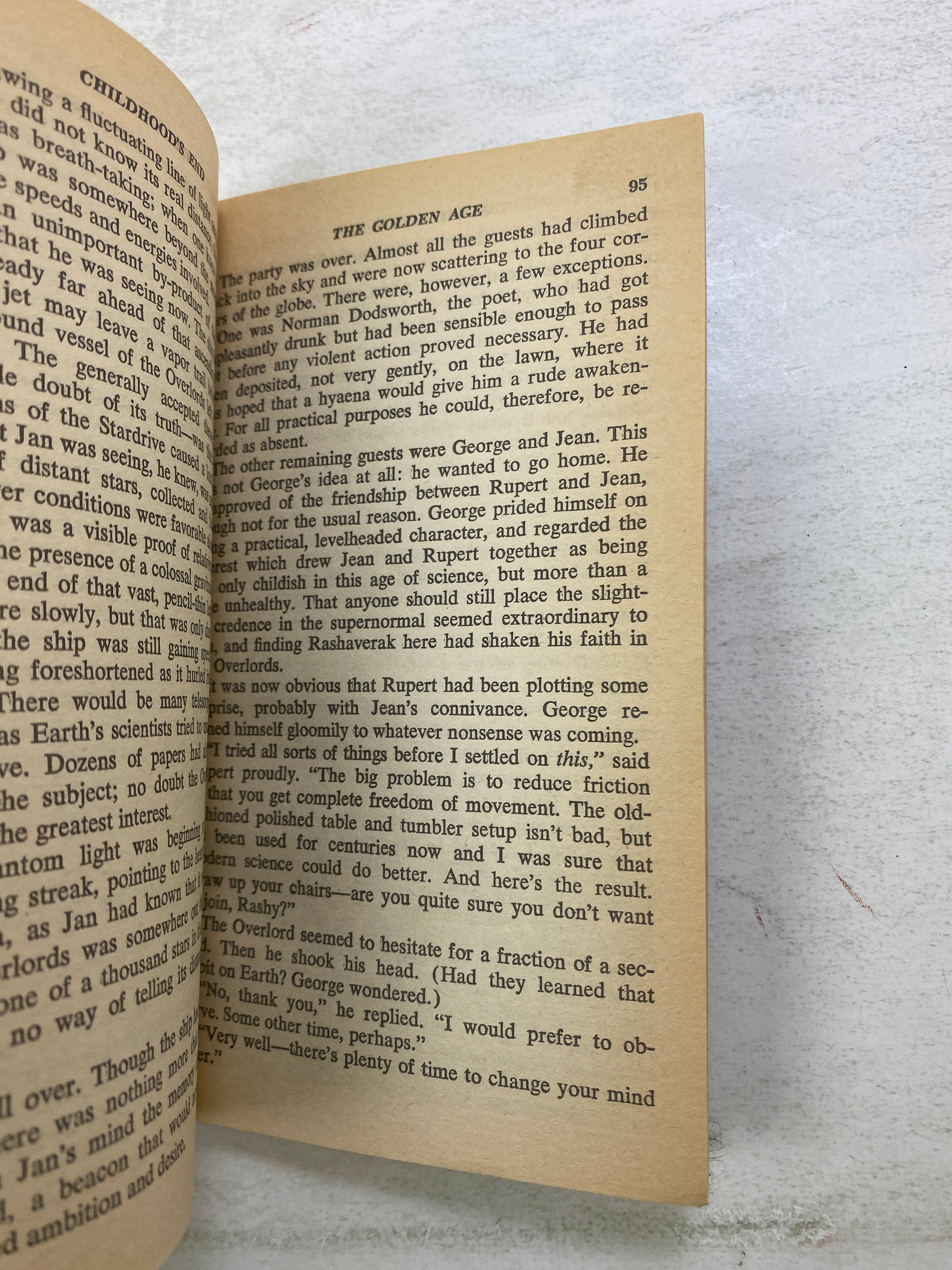 Lot of 2 Vintage Arthur C. Clarke paperbacks 1957-1976