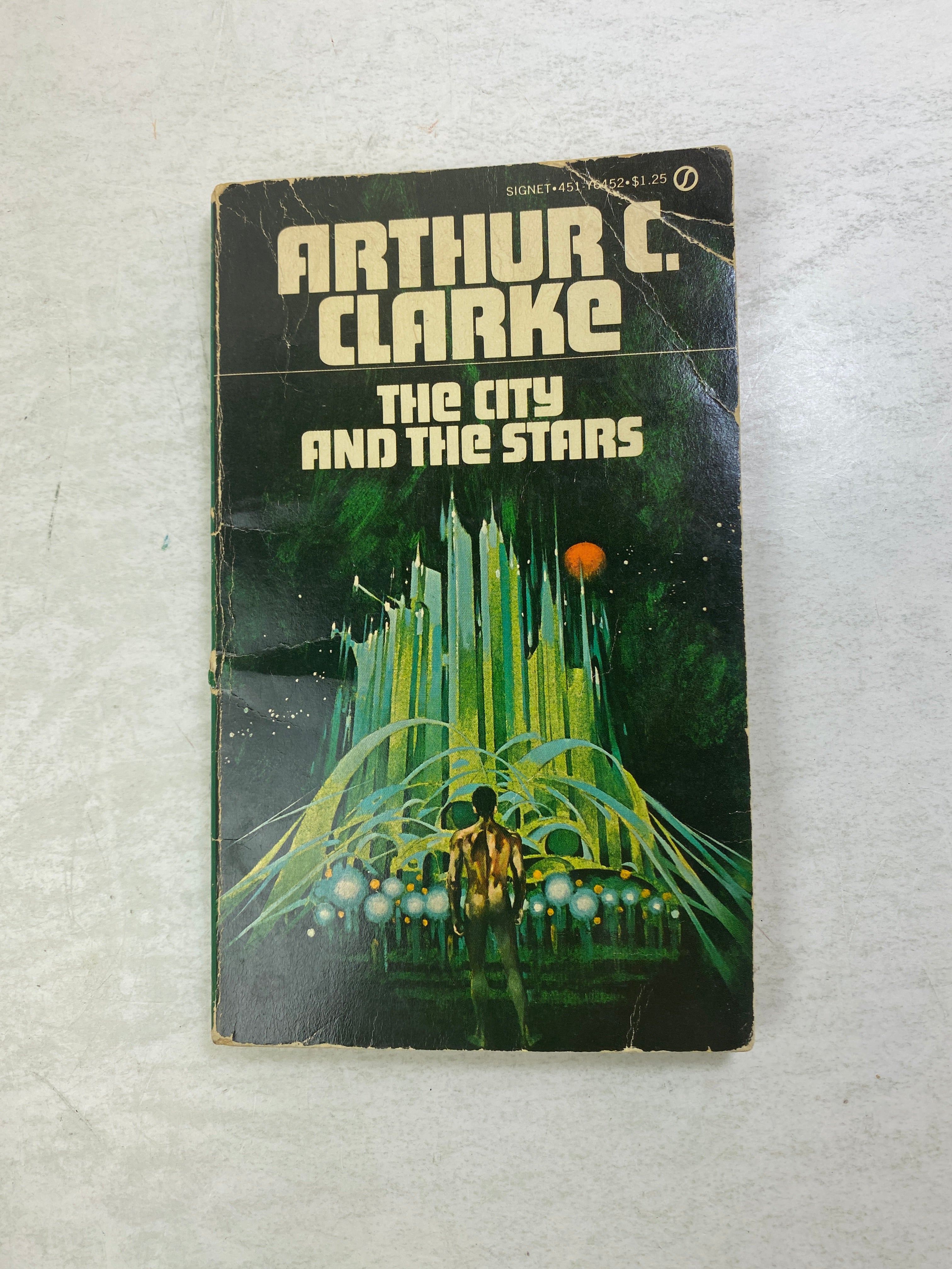 Lot of 2 Vintage Arthur C. Clarke paperbacks 1957-1976