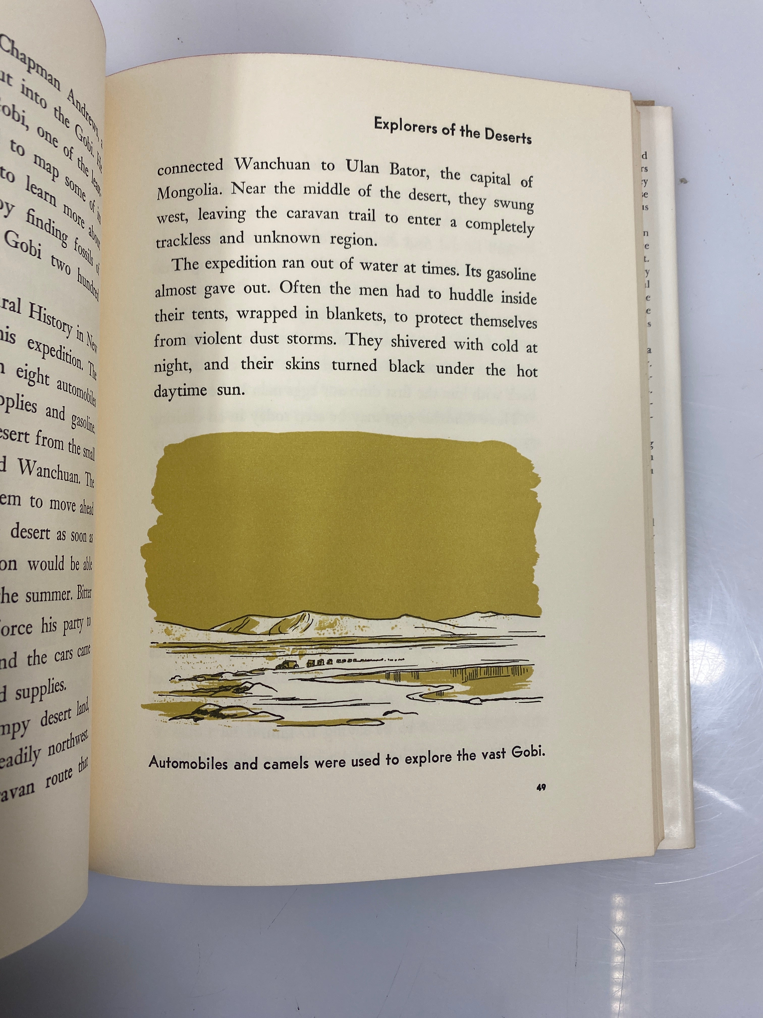 All About the Desert Sam & Beryl Epstein Random House 1957 HCDJ