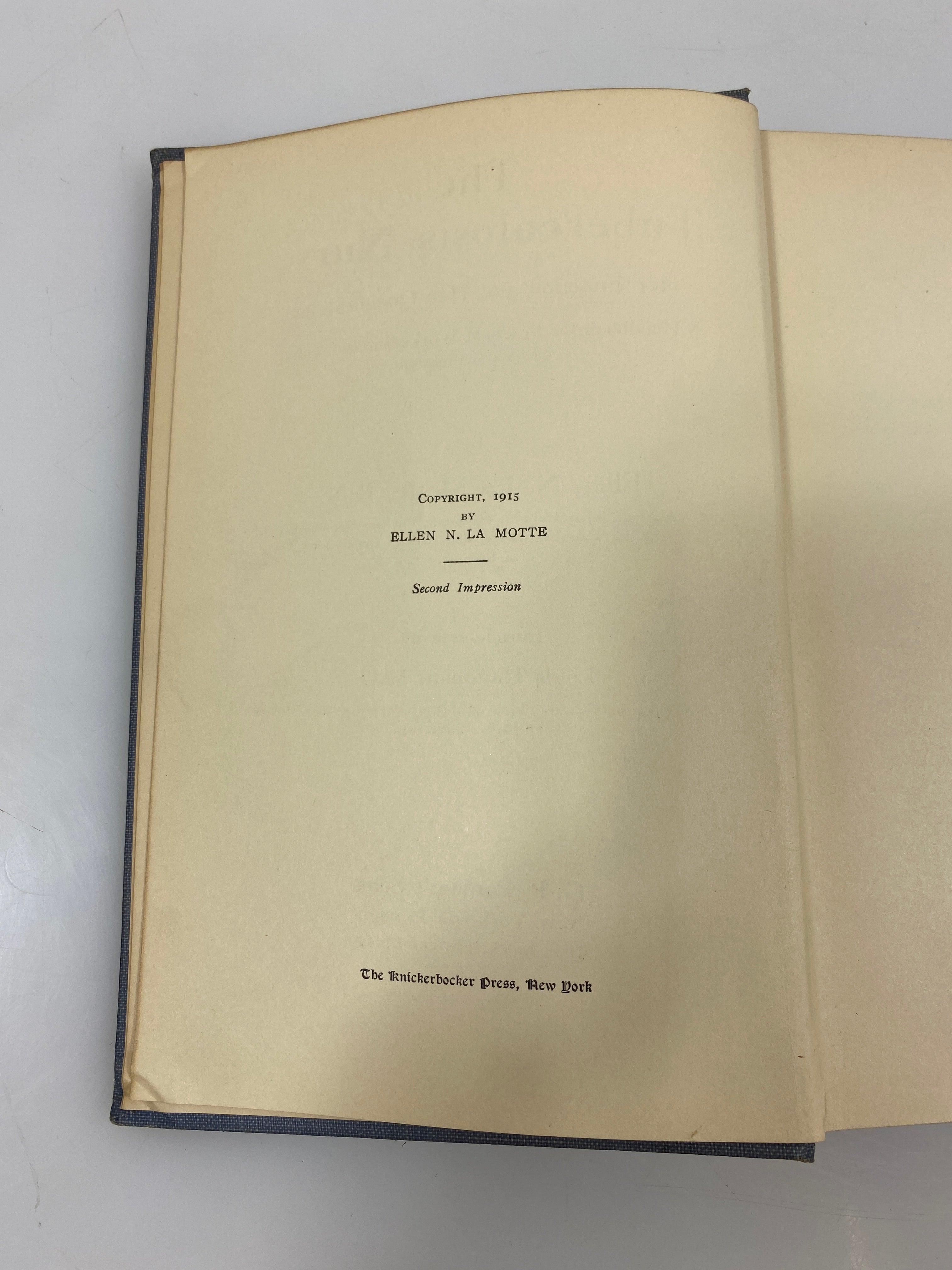 The Tuberculosis Nurse by Motte Ex-Library 1915 HC