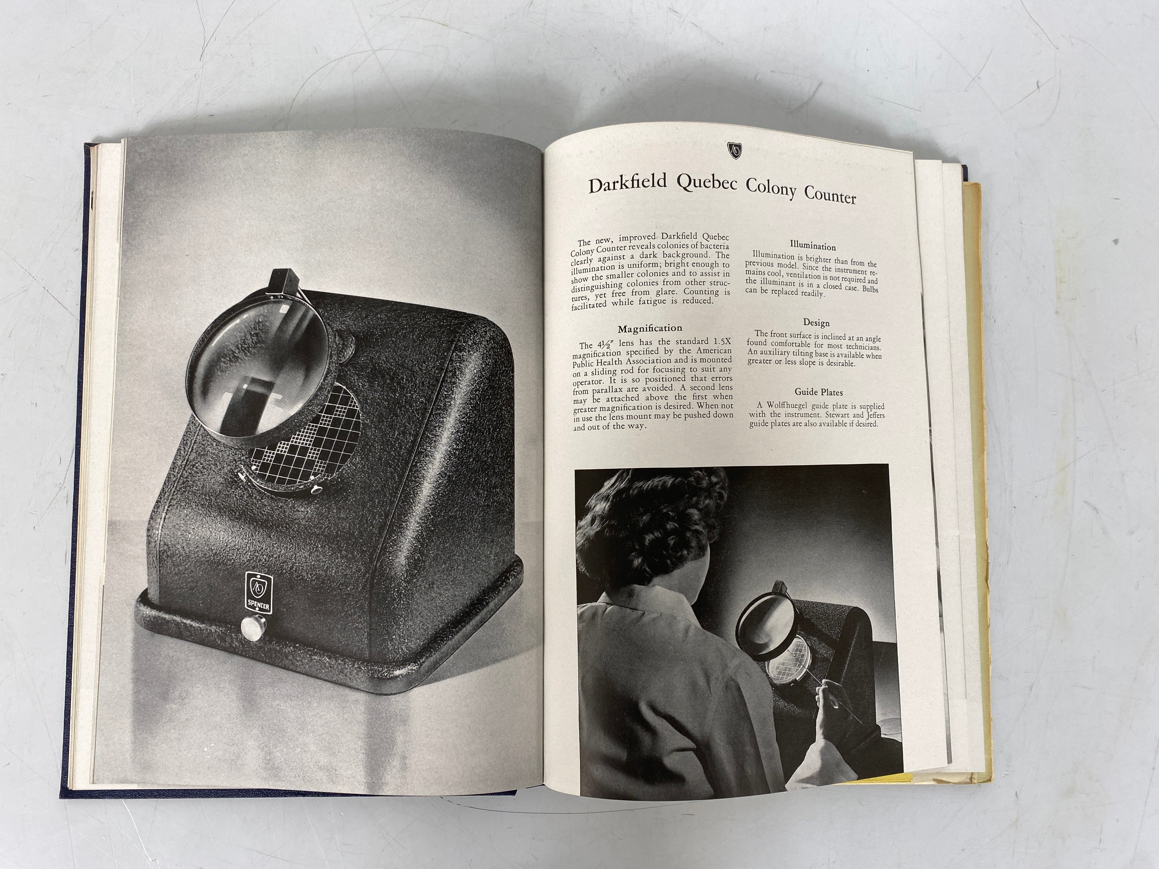 Vintage American Optical Co Catalog Spencer Scientific Instruments w Ephemera HC