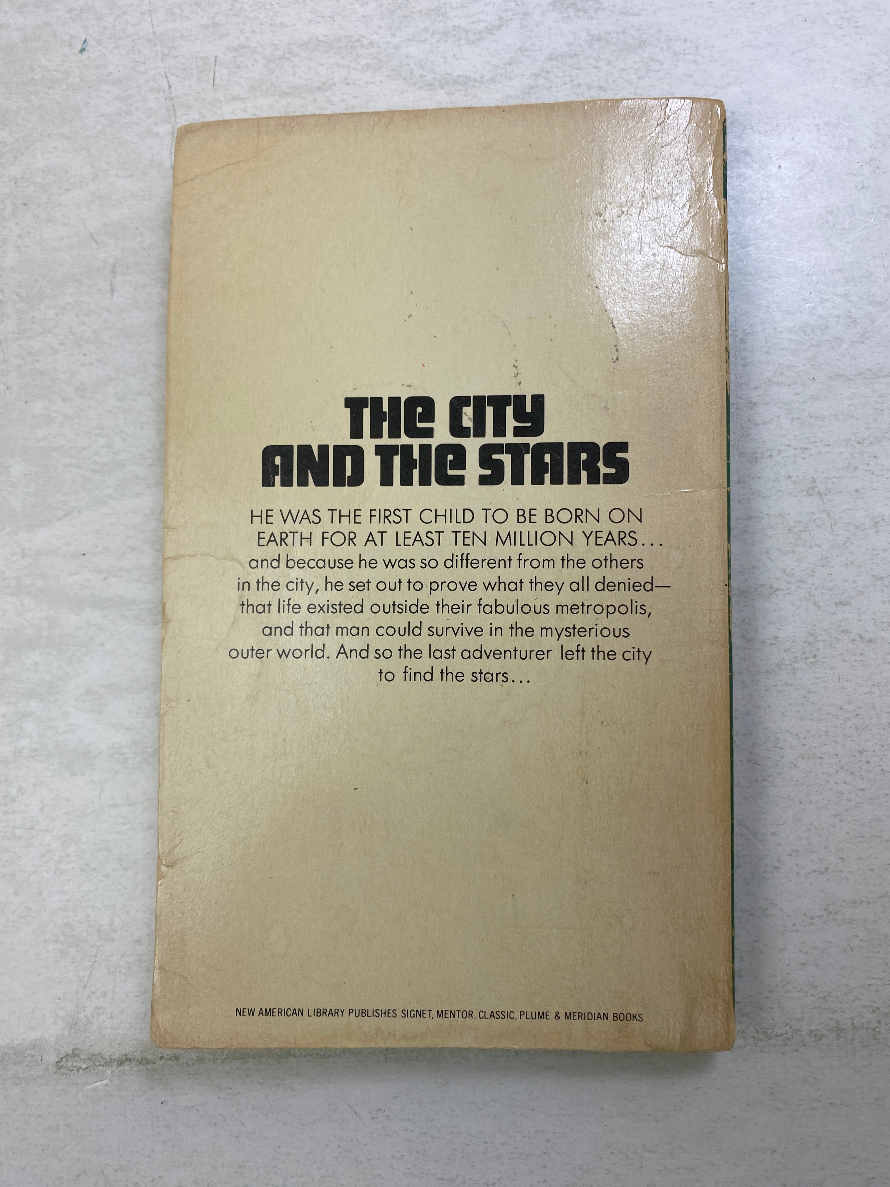 Lot of 2 Vintage Arthur C. Clarke paperbacks 1957-1976