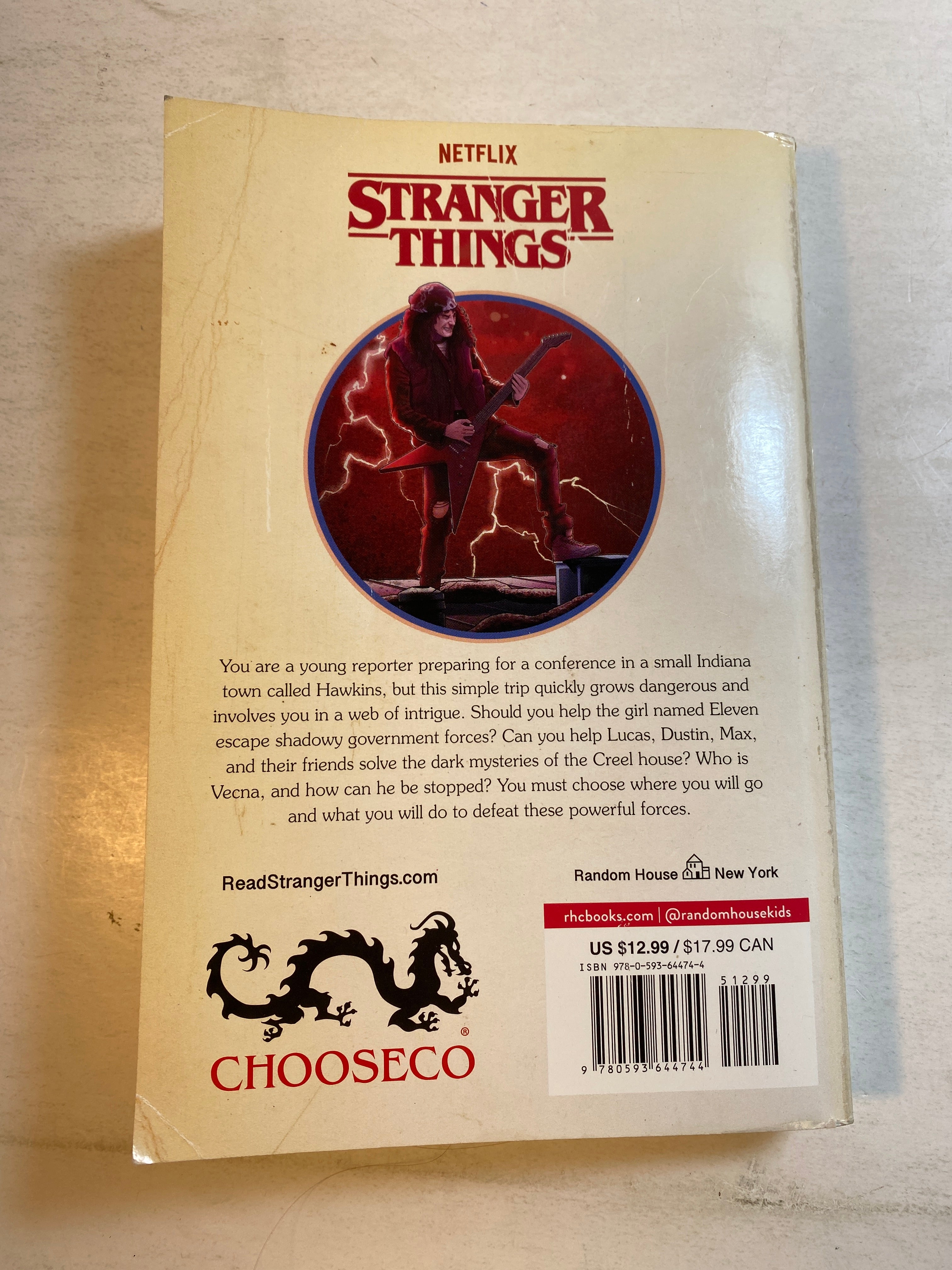 Stranger Things Choose Your Own Adventure SC 2023