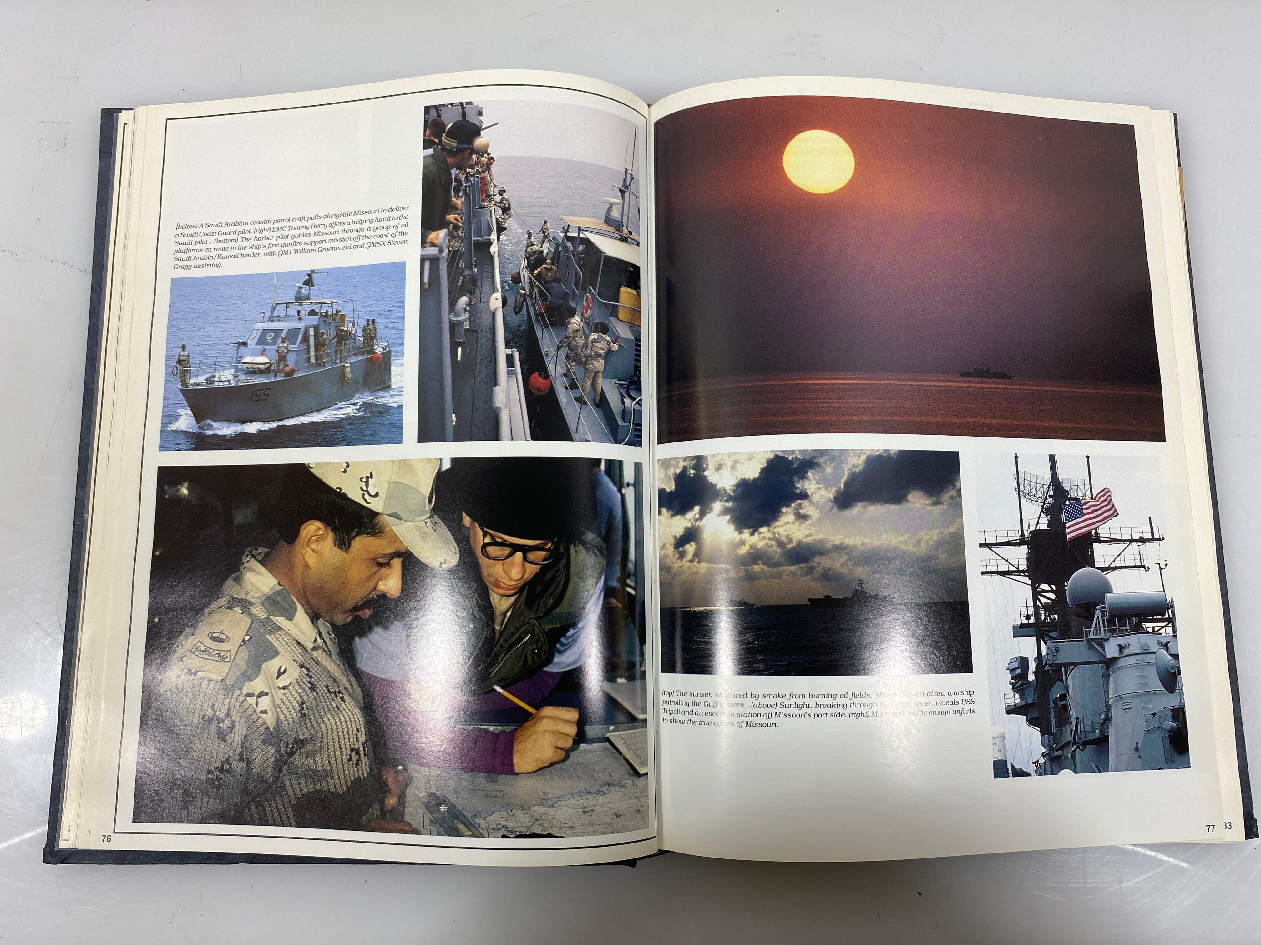 Meeting the Challenge: A Call to Crisis USS Missouri BB 63 1991 HC