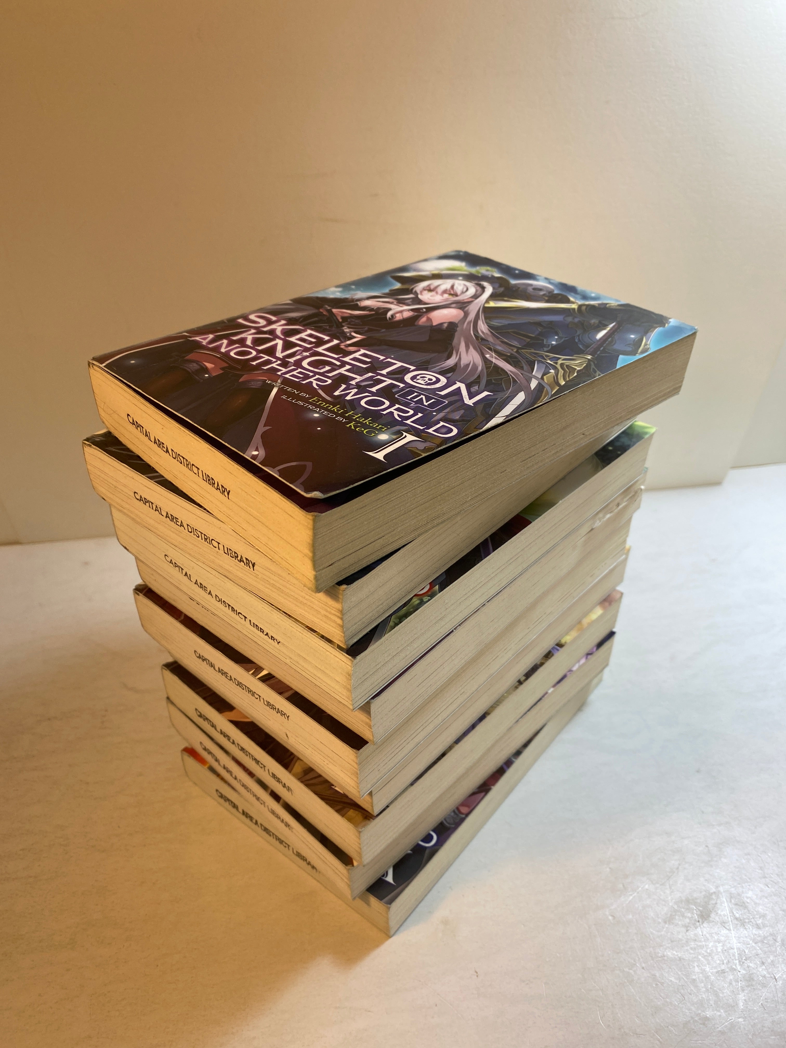 Lot of 9 Skeleton Knight in Another World Volumes 1-9 2015-2019