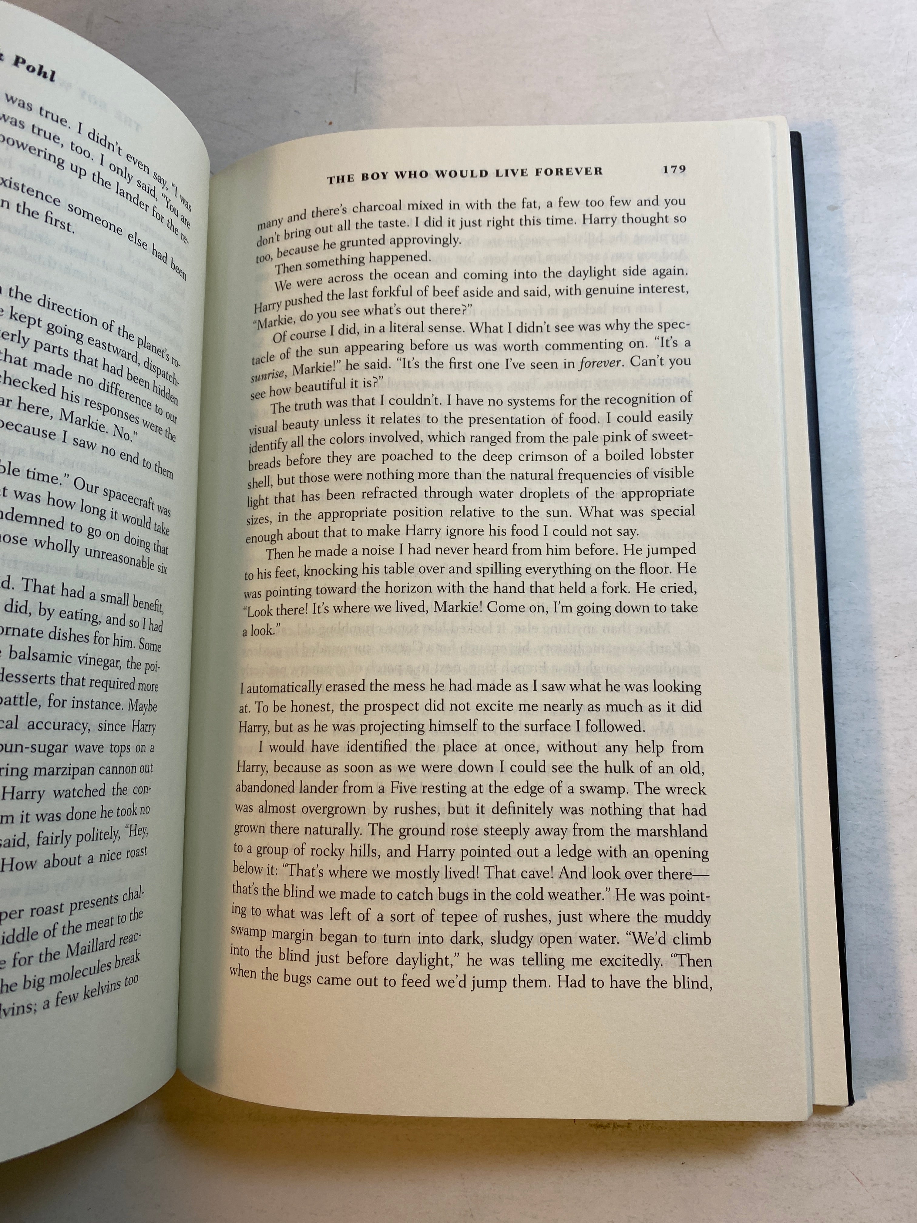 The Boy Who Would Live Forever Frederik Pohl HCDJ 2004