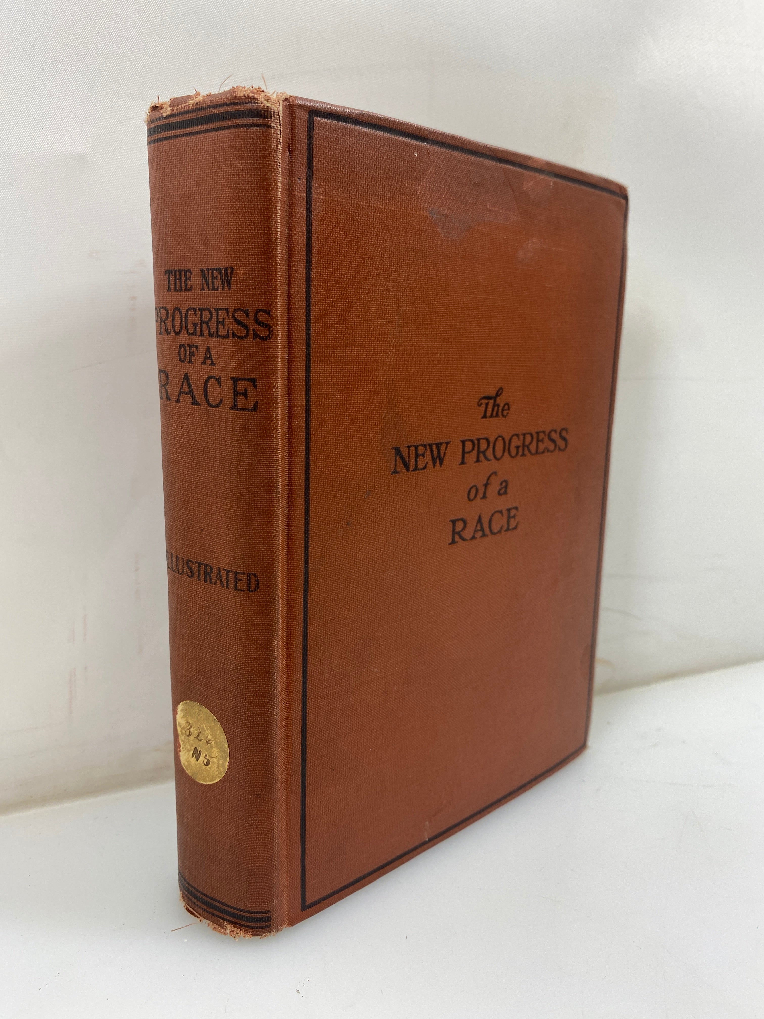 The New Progress of a Race Nichols/Crogman 1925 Ex-Library HC