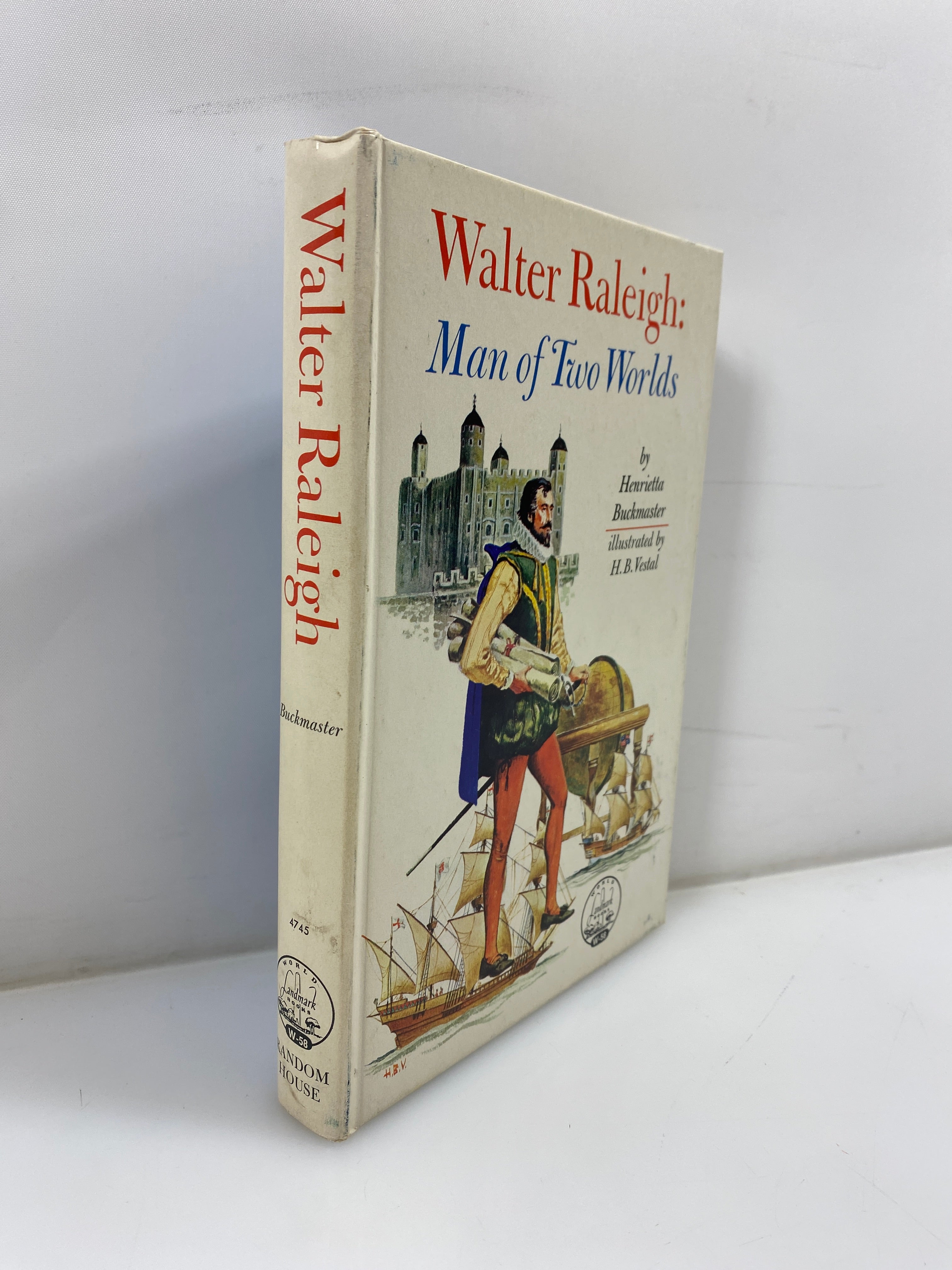 Walter Raleigh Henrietta Buckmaster Random House 1964 HC