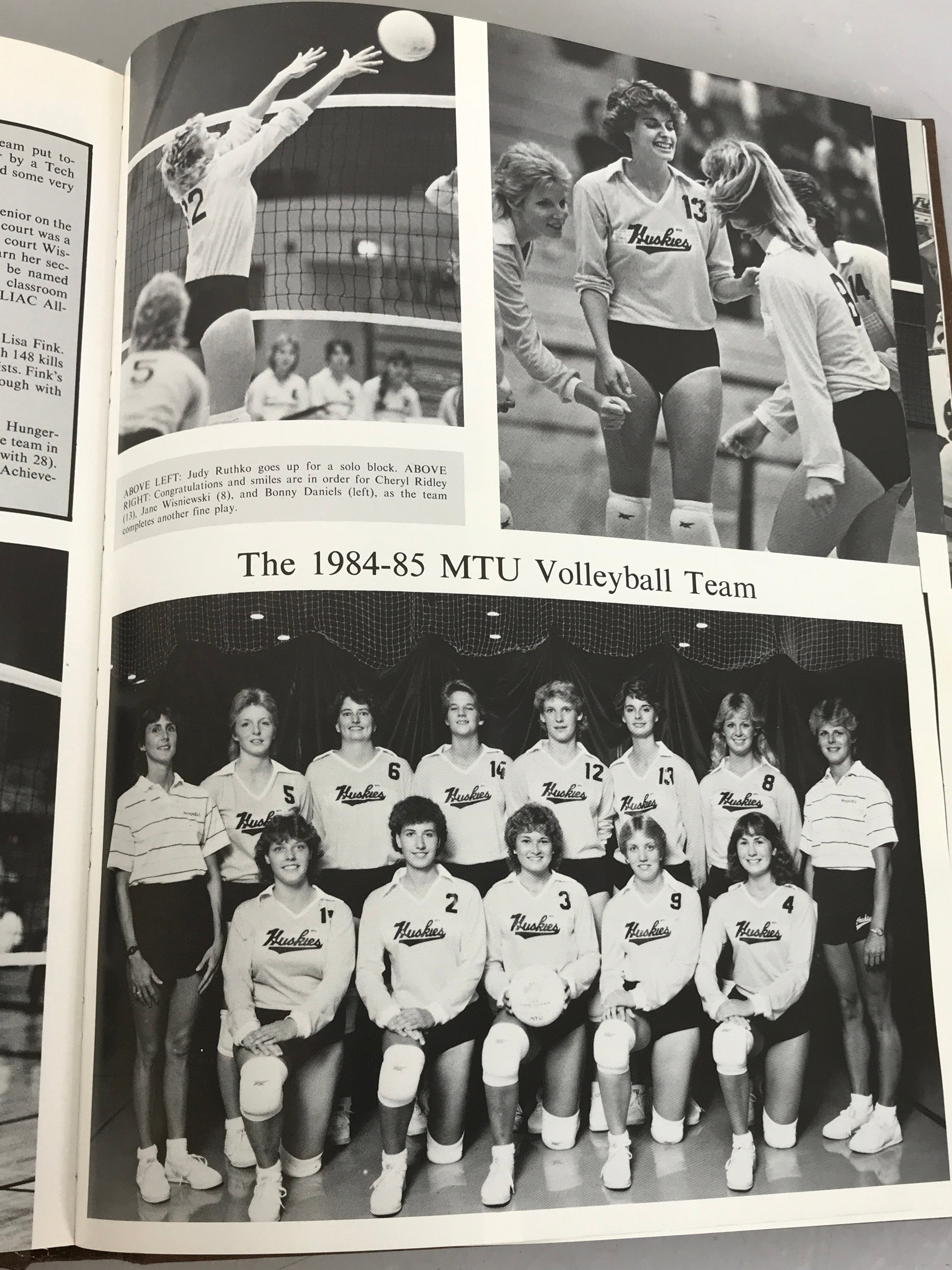 1985 Michigan Technological University Yearbook Houghton Michigan HC
